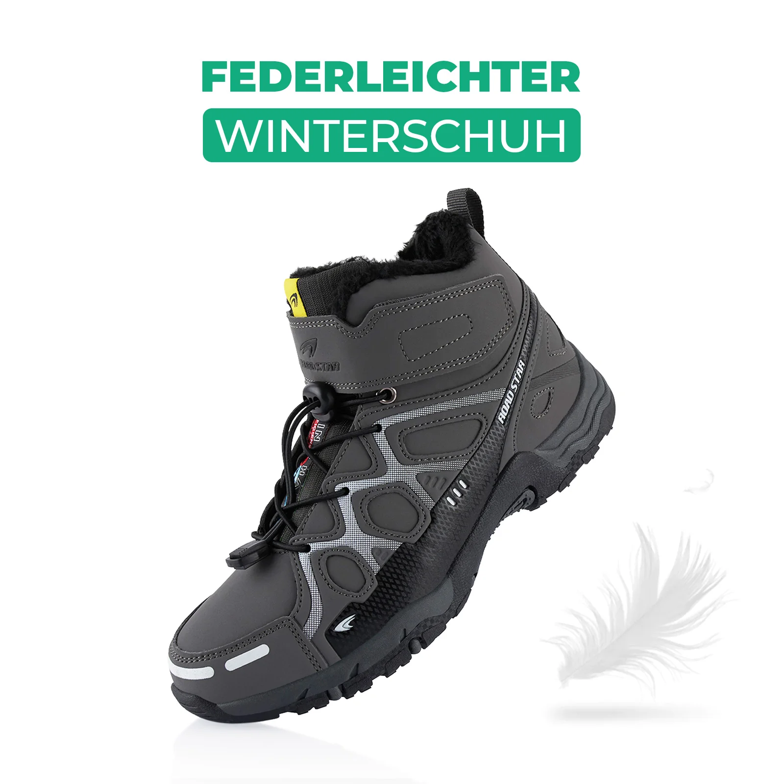 Winterstiefel Warm Gefütterte Wanderschuhe - Image 3