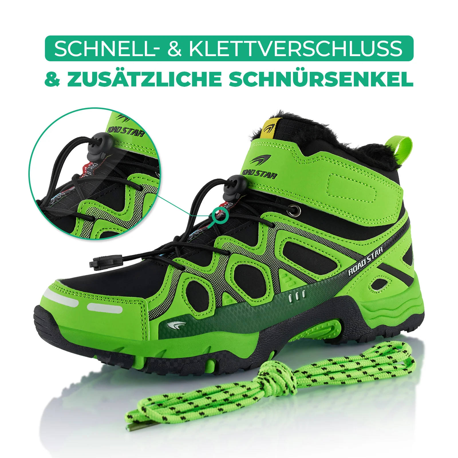 Winterstiefel Warm Gefütterte Wanderschuhe - Image 4
