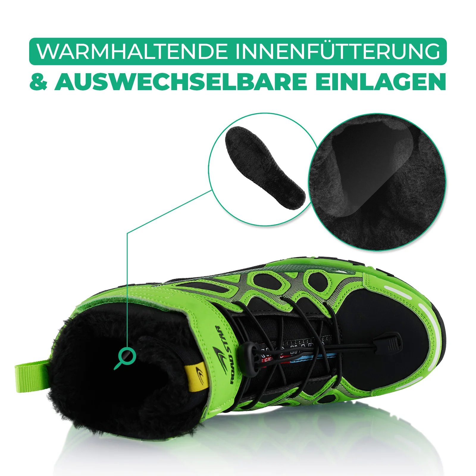Winterstiefel Warm Gefütterte Wanderschuhe - Image 5