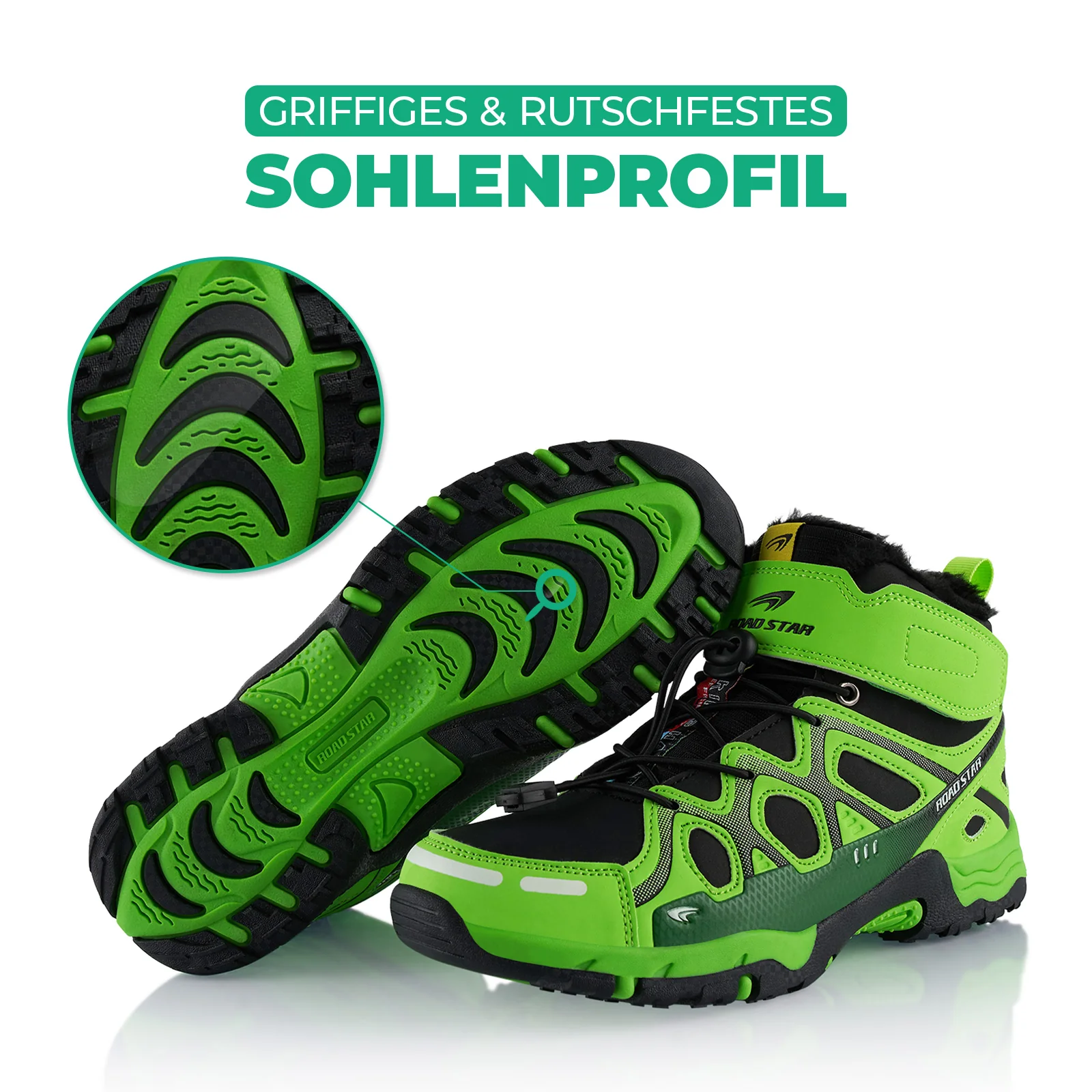 Winterstiefel Warm Gefütterte Wanderschuhe - Image 6