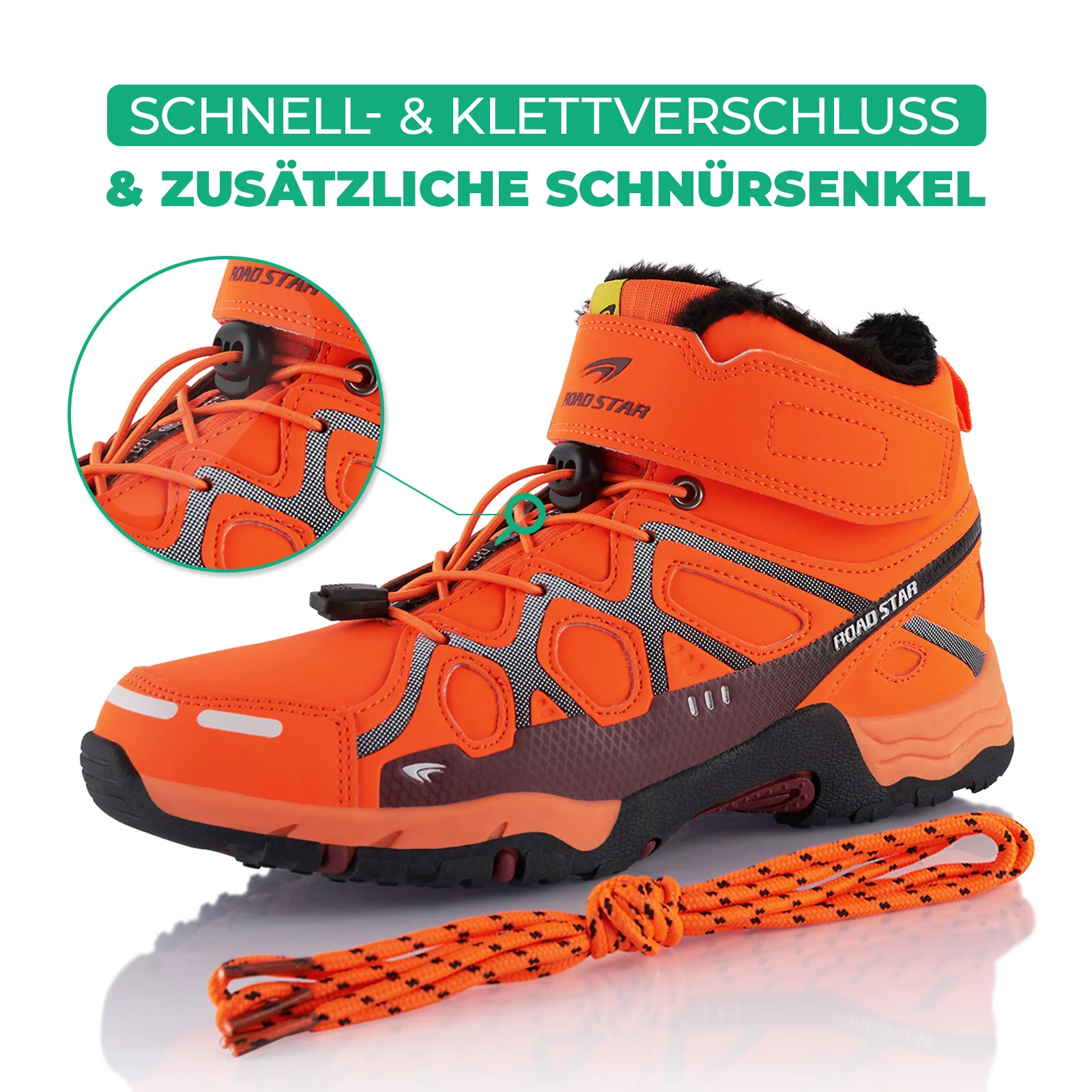Winterstiefel Warm Gefütterte Wanderschuhe - Image 4