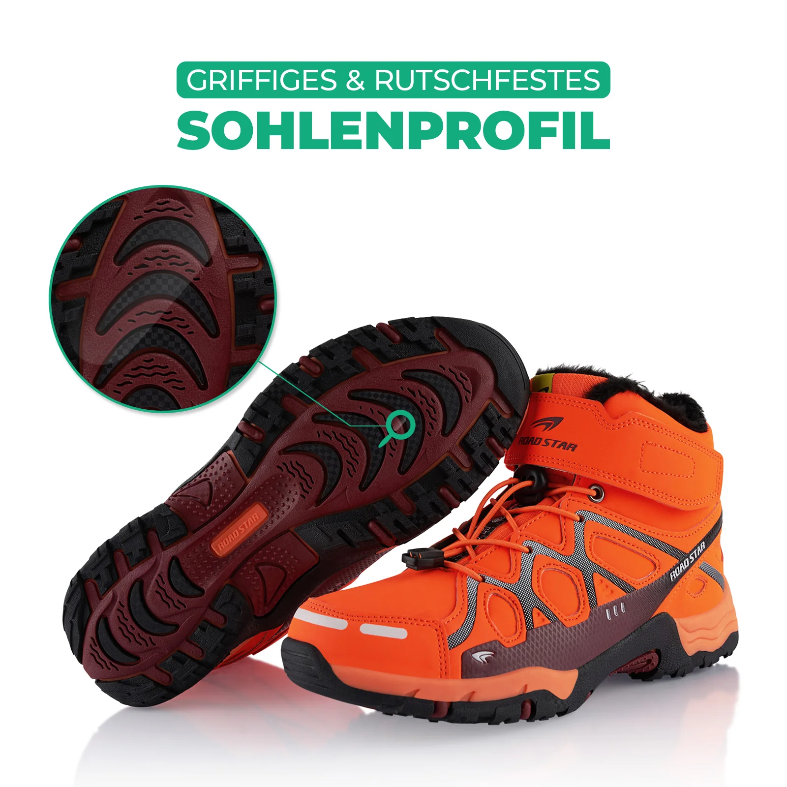 Winterstiefel Warm Gefütterte Wanderschuhe - Image 6