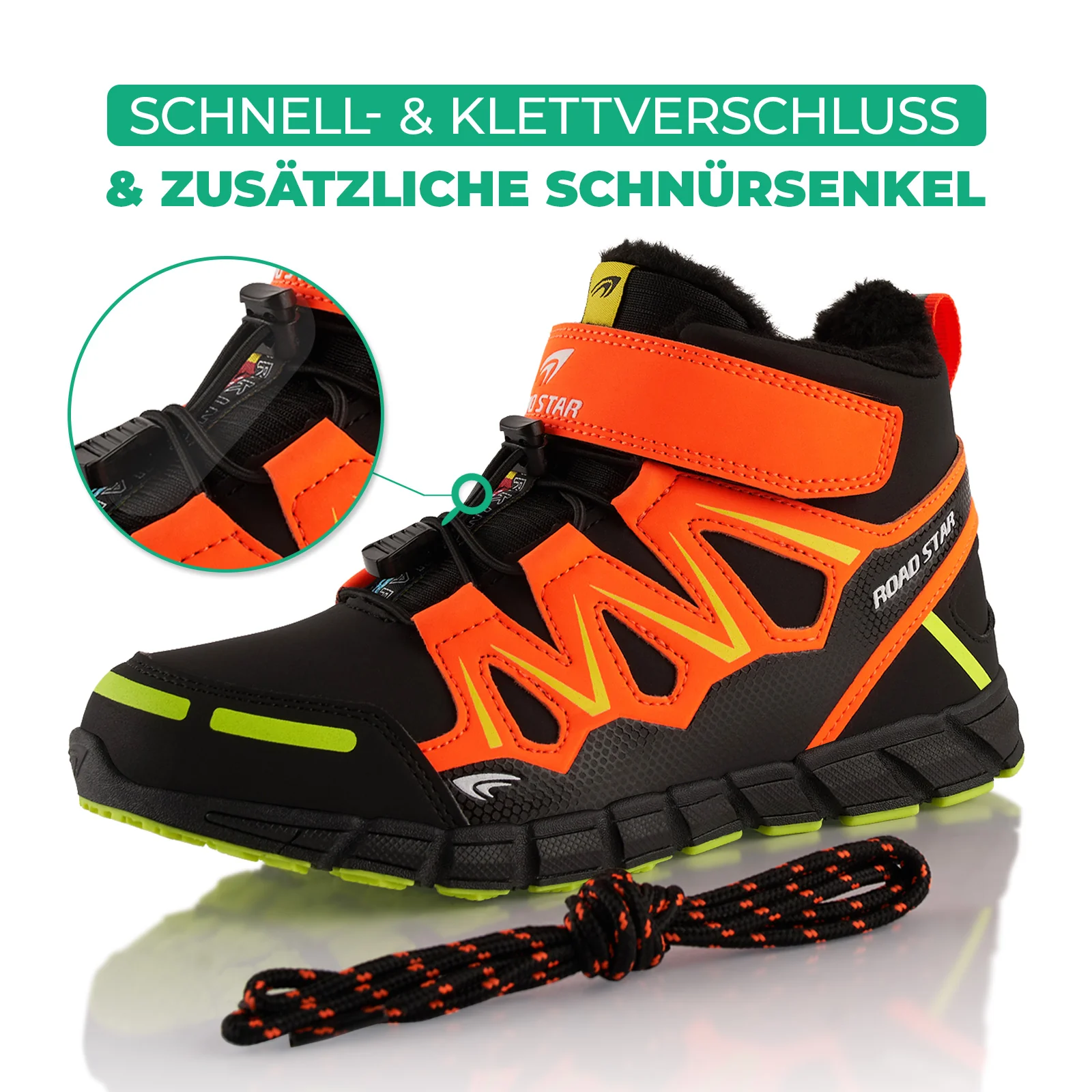 Winterstiefel warm gefütterte Wanderschuhe - Image 4