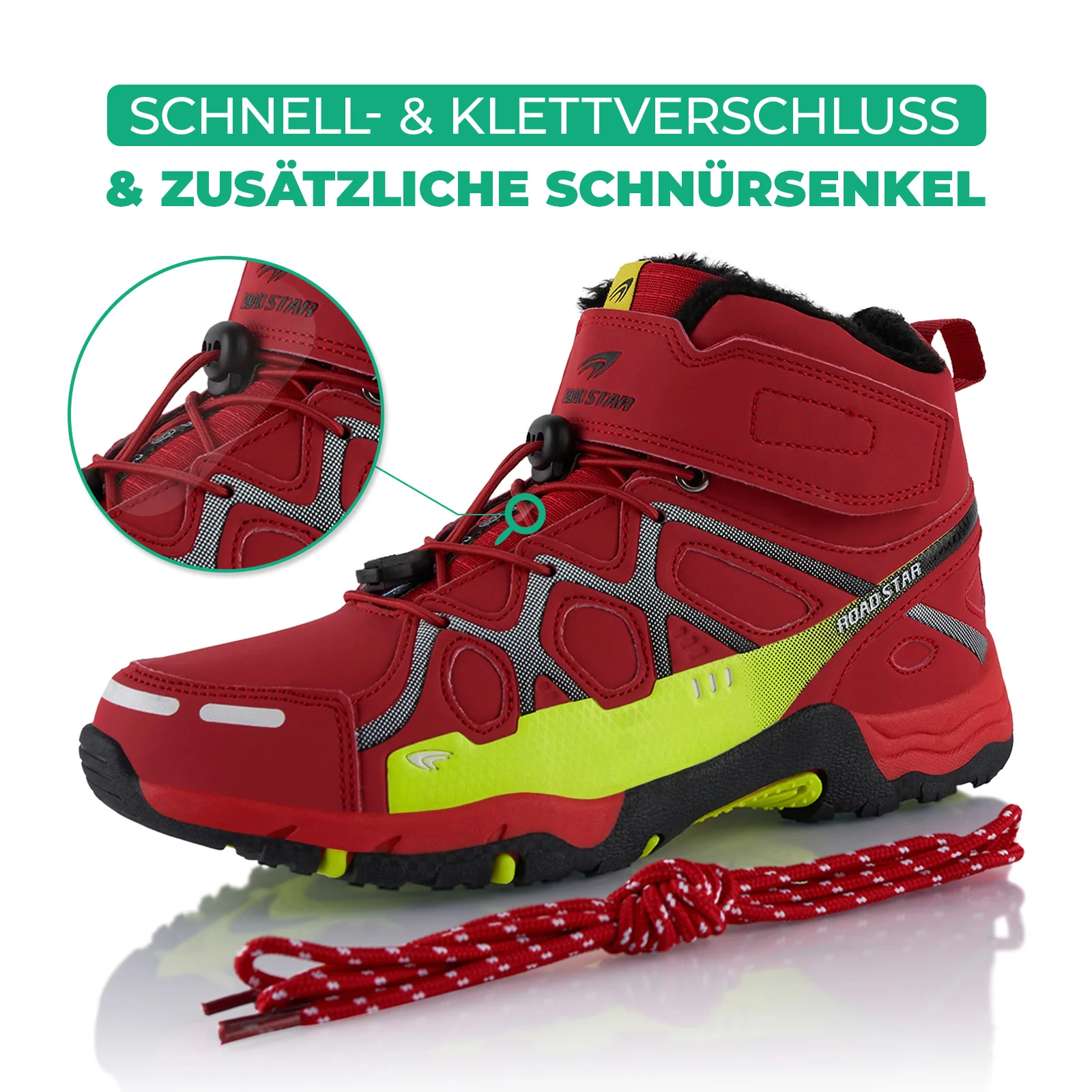 Winterstiefel Warm Gefütterte Wanderschuhe - Image 4