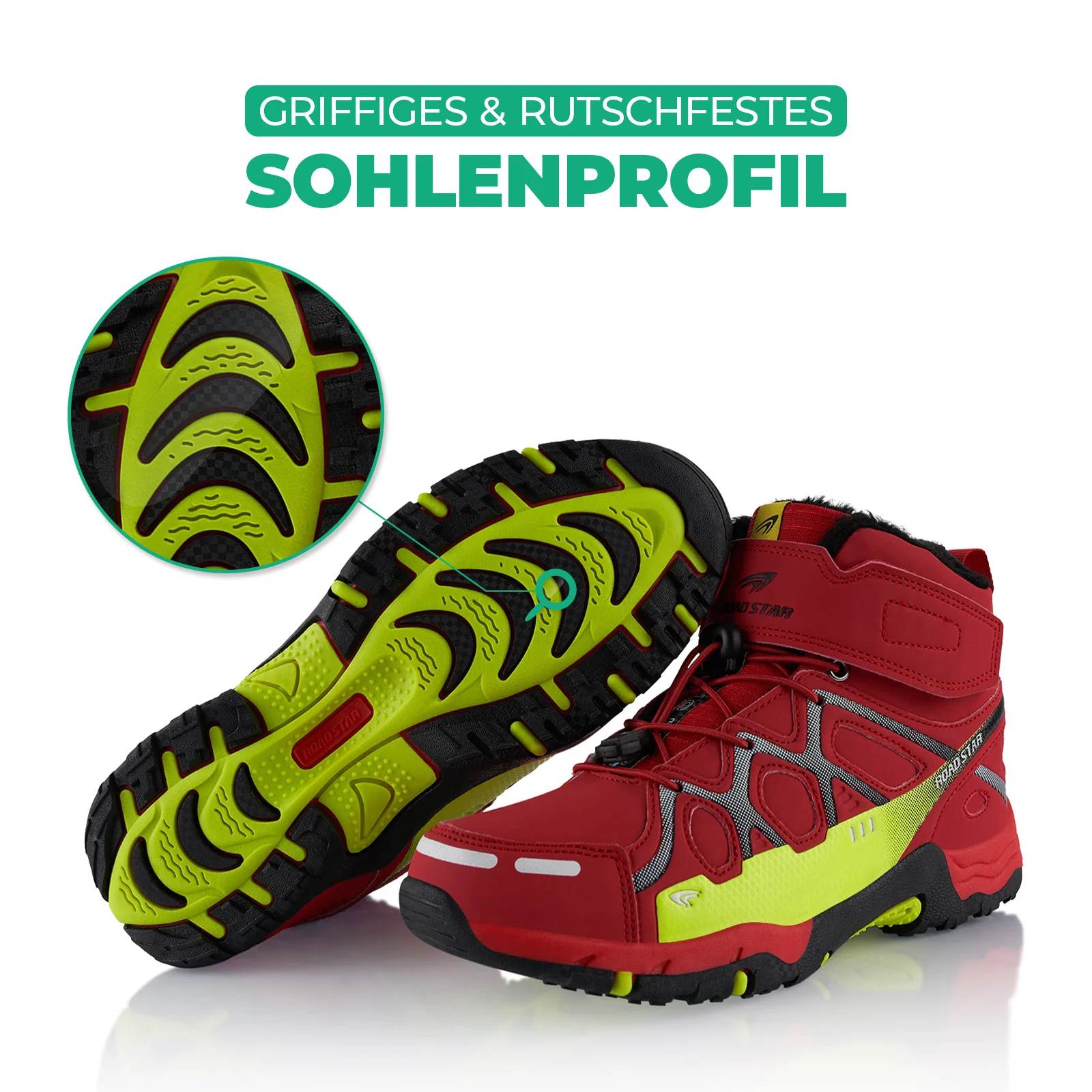 Winterstiefel Warm Gefütterte Wanderschuhe - Image 6