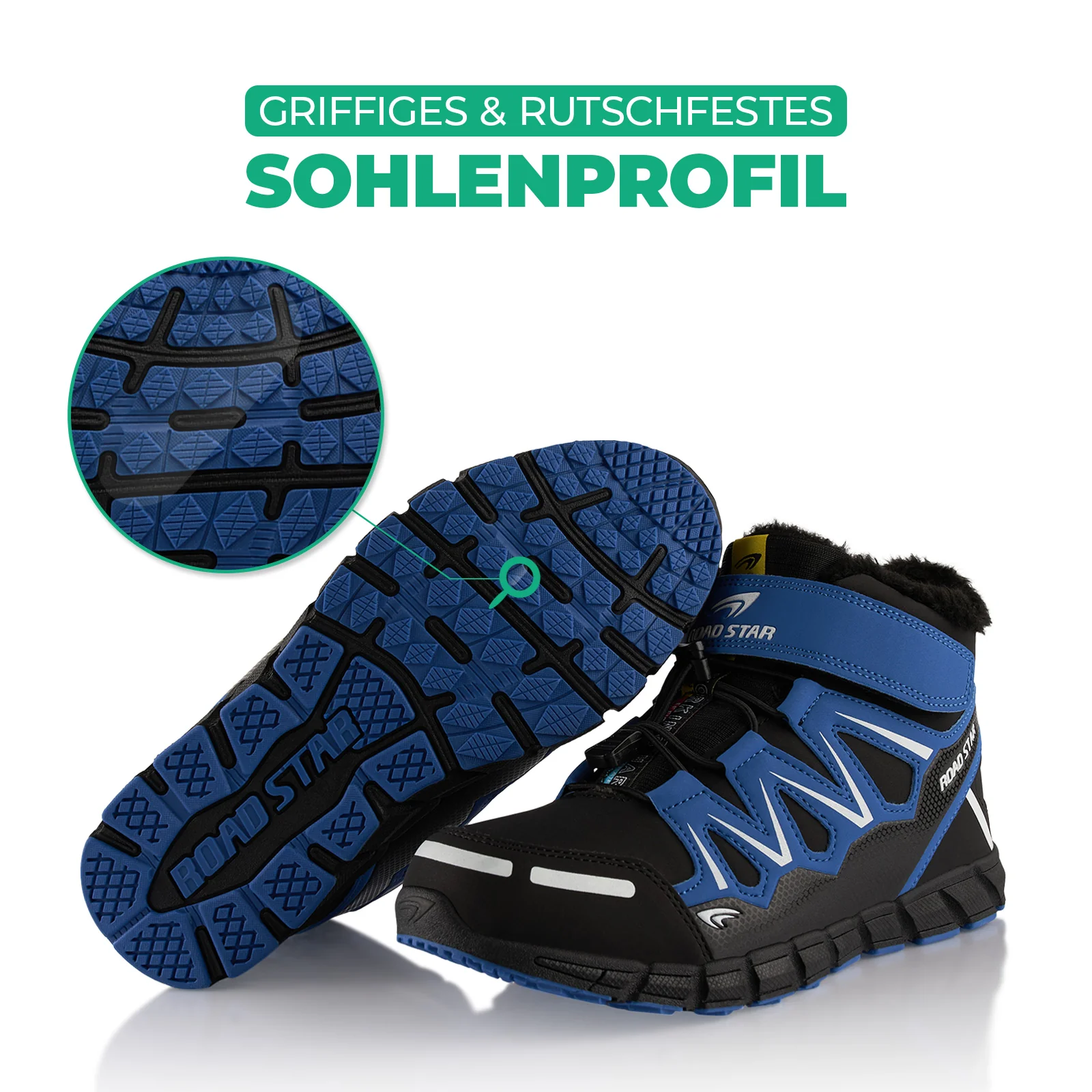 Winterstiefel warm gefütterte Wanderschuhe - Image 6