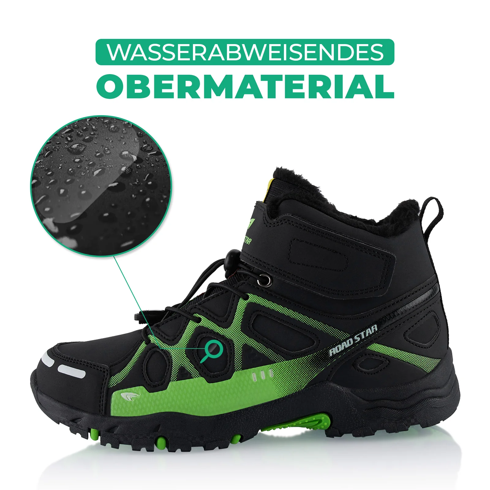 Winterstiefel Warm Gefütterte Wanderschuhe - Image 2