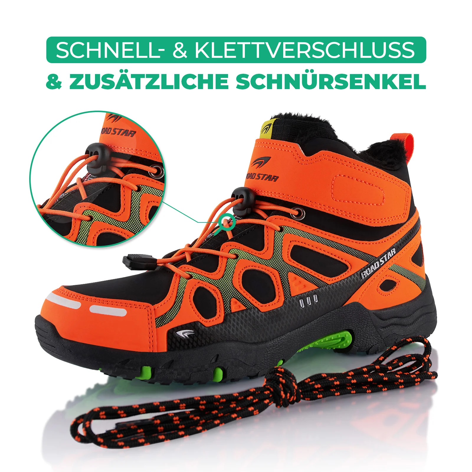 Winterstiefel Warm Gefütterte Wanderschuhe - Image 4