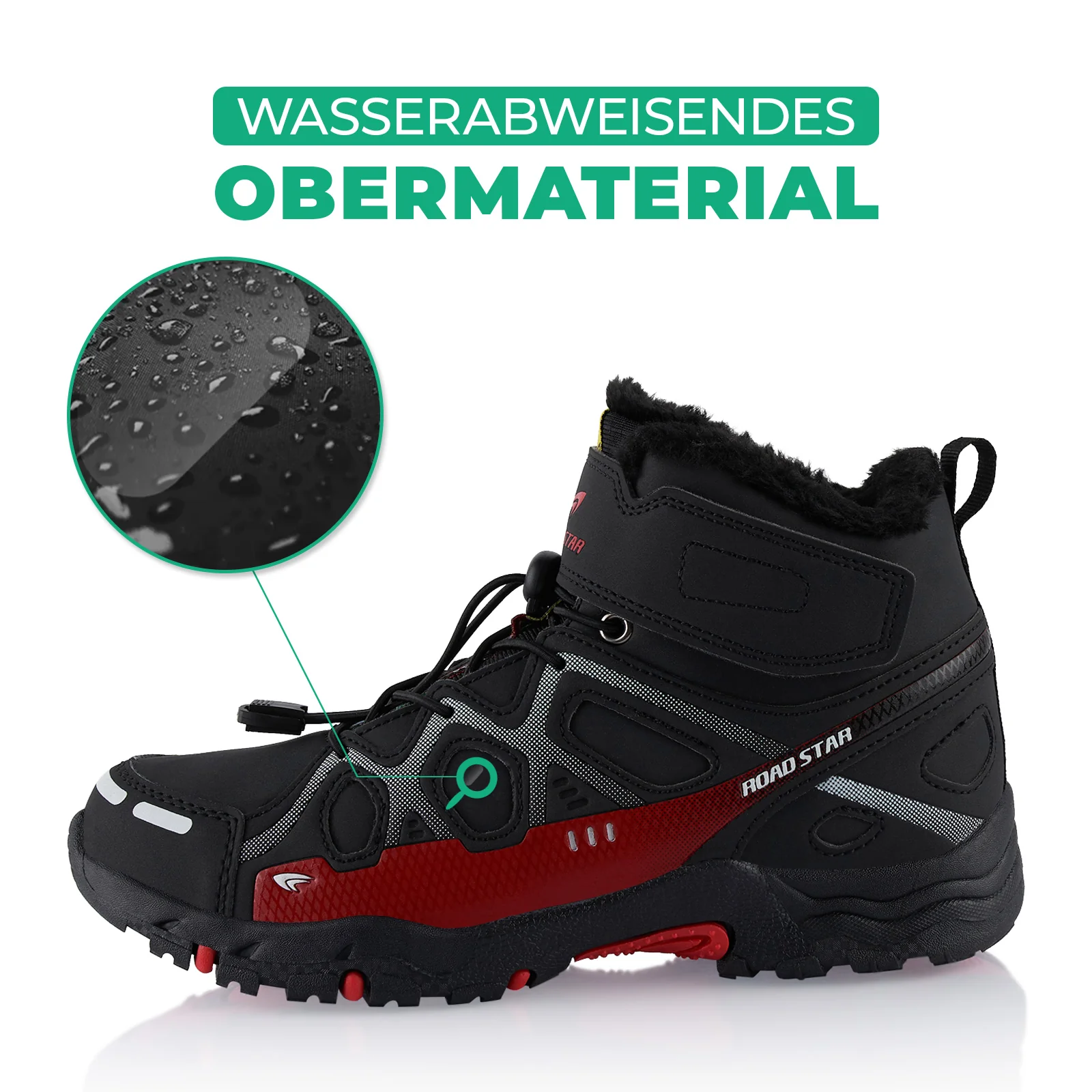 Winterstiefel Warm Gefütterte Wanderschuhe - Image 2