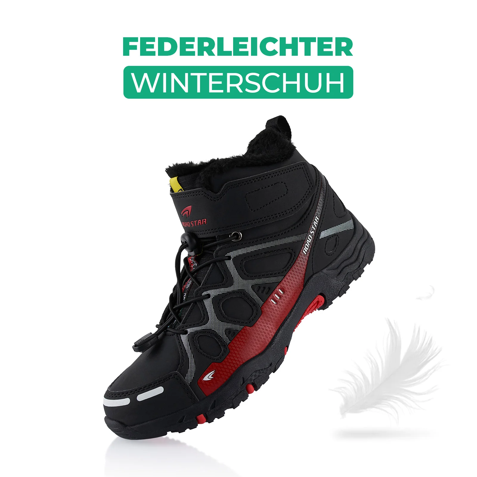 Winterstiefel Warm Gefütterte Wanderschuhe - Image 3