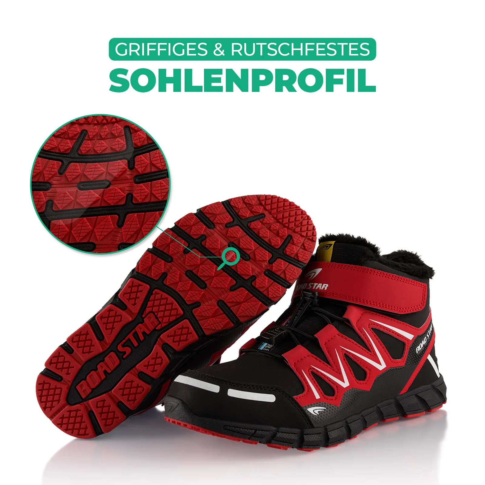 Winterstiefel warm gefütterte Wanderschuhe - Image 6