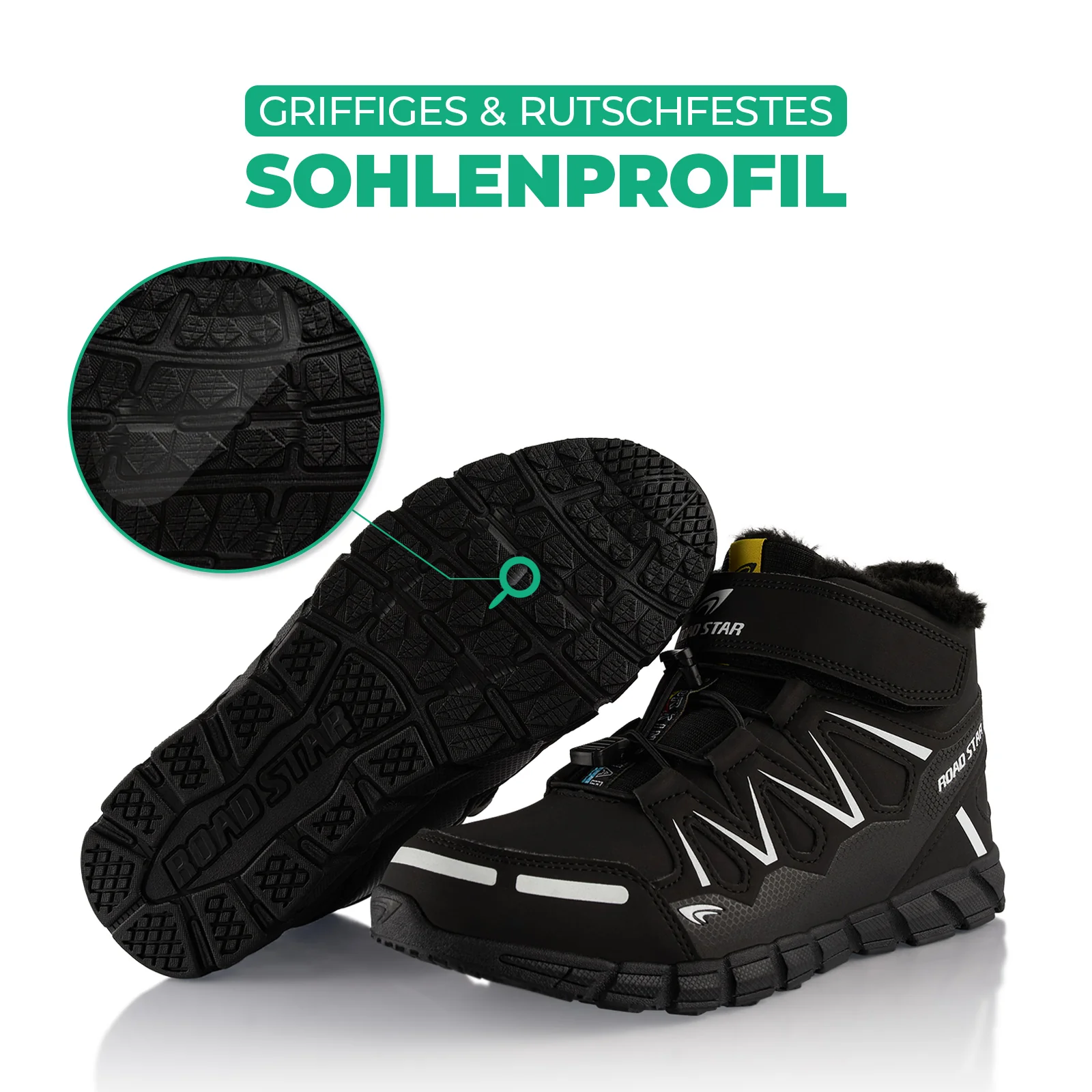 Winterstiefel warm gefütterte Wanderschuhe - Image 6