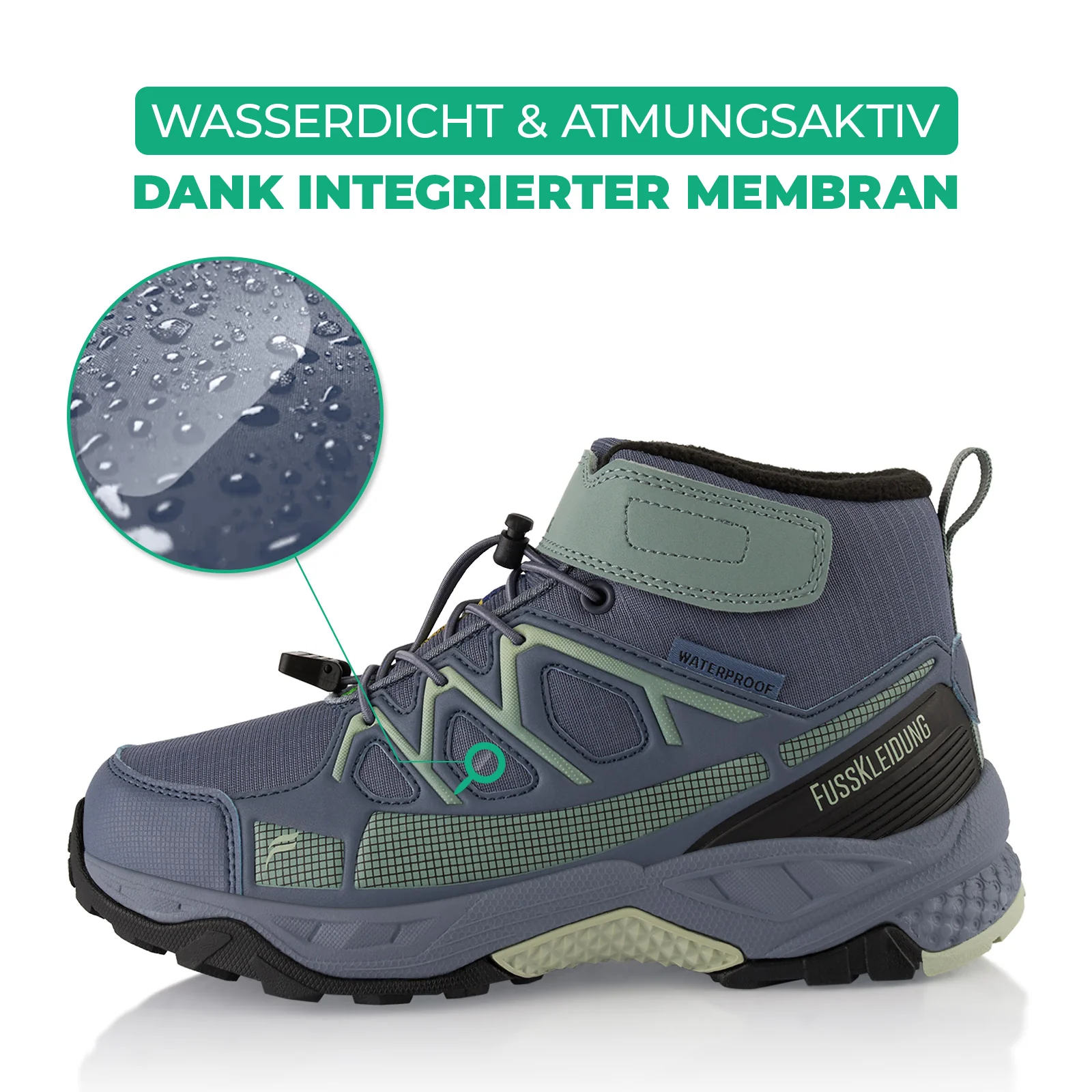 Winterstiefel Wasserdichte Warm Gefütterte Wanderschuhe - Image 2