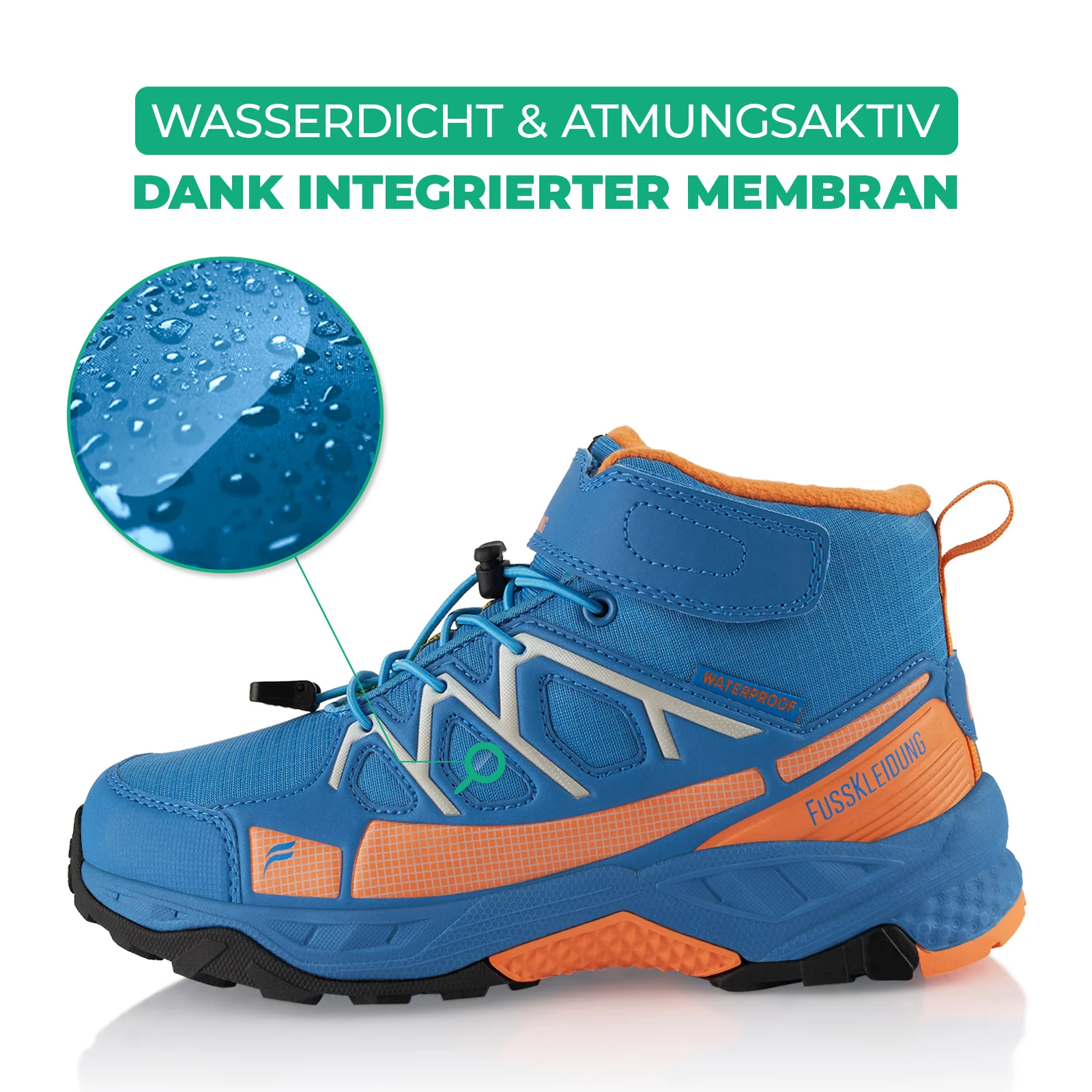 Winterstiefel Wasserdichte Warm Gefütterte Wanderschuhe - Image 2