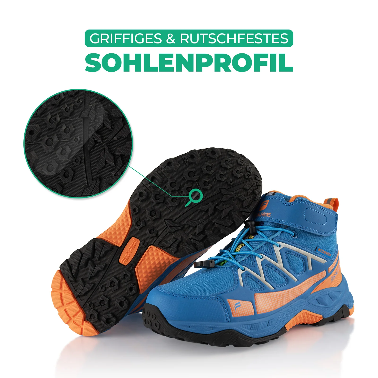 Winterstiefel Wasserdichte Warm Gefütterte Wanderschuhe - Image 6