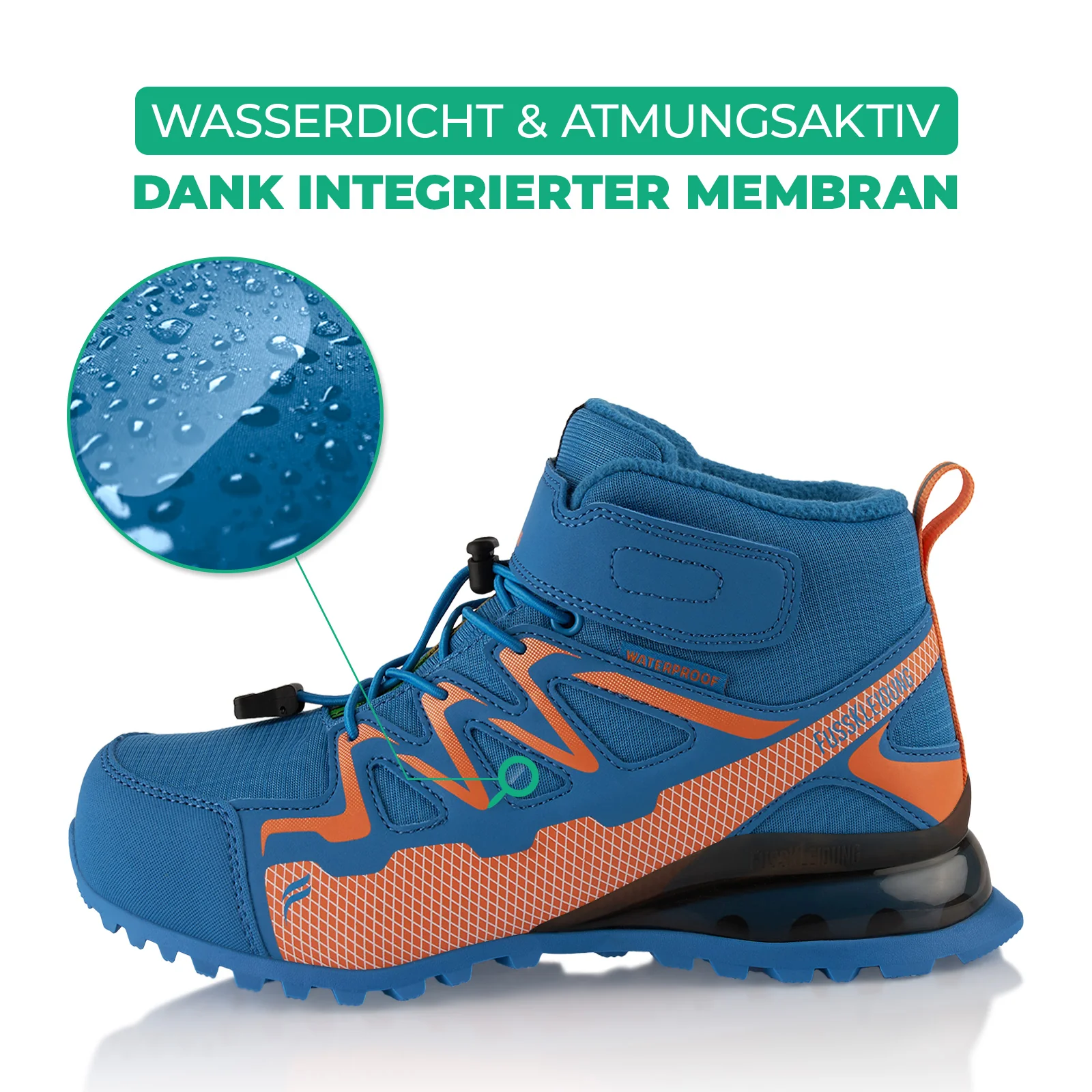 Winterstiefel Wasserdichte Warm Gefütterte Wanderschuhe - Image 2