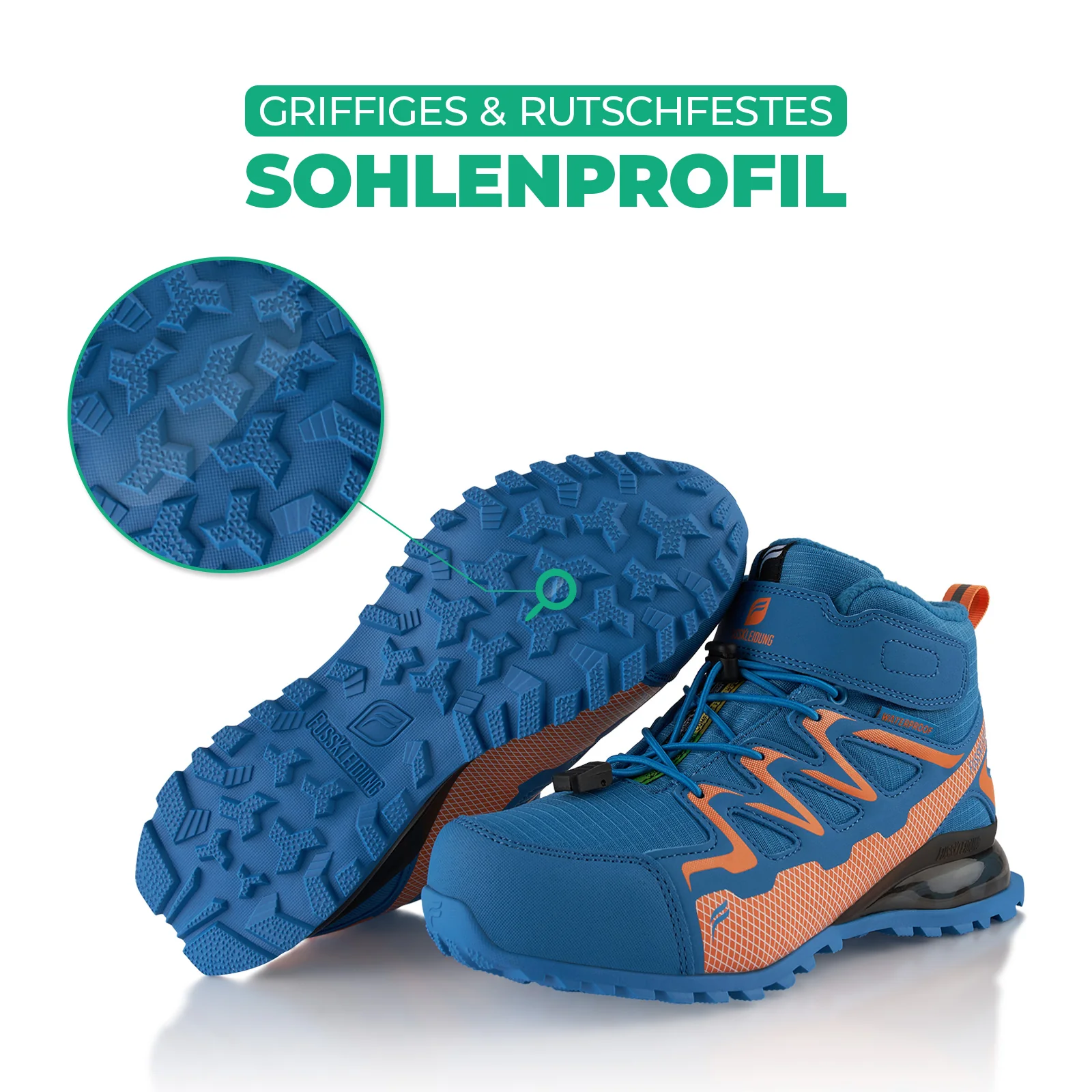Winterstiefel Wasserdichte Warm Gefütterte Wanderschuhe - Image 6