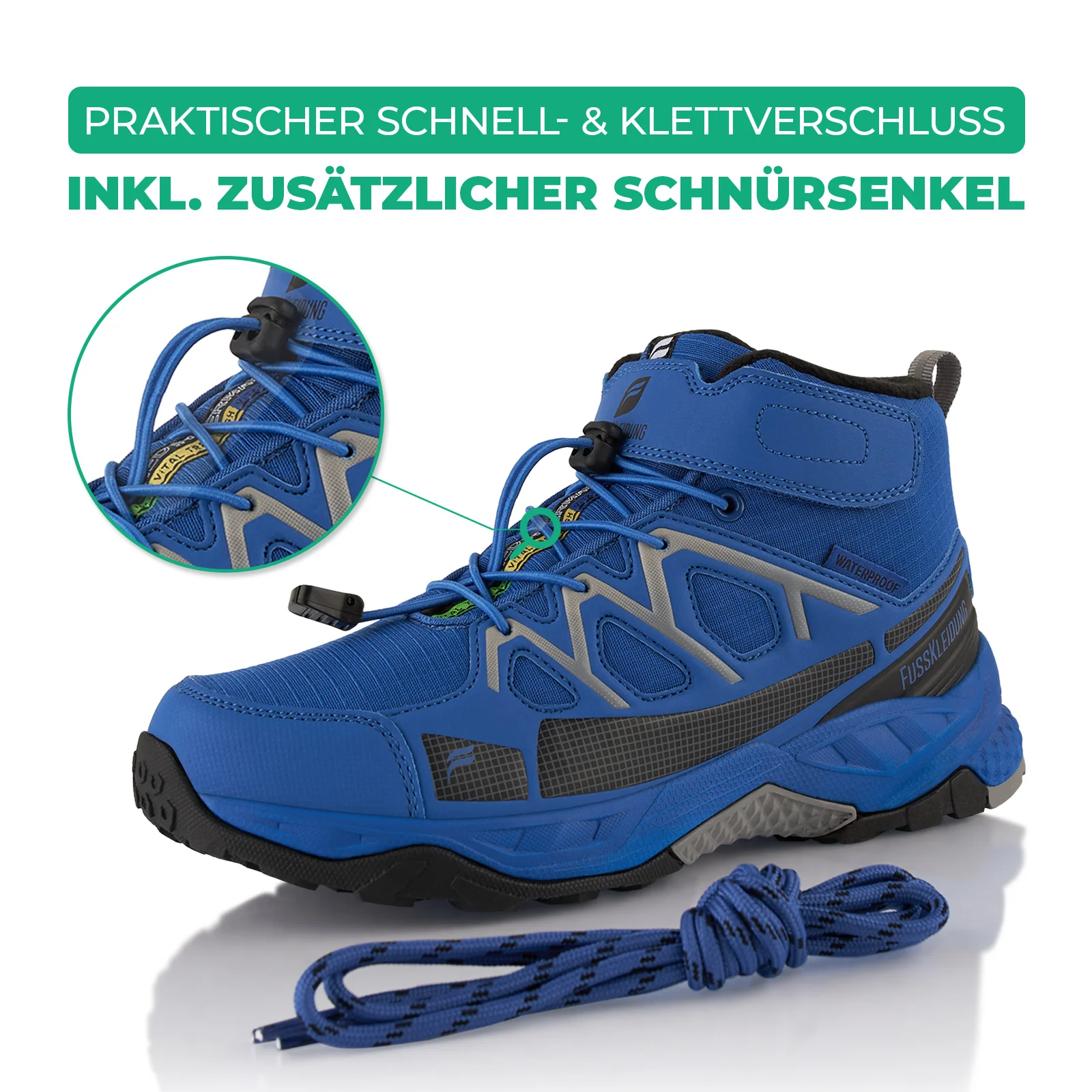 Winterstiefel Wasserdichte Warm Gefütterte Wanderschuhe - Image 4