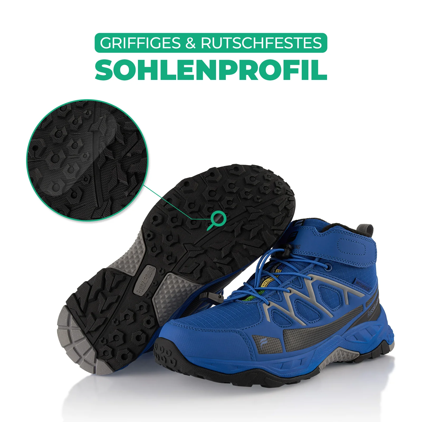 Winterstiefel Wasserdichte Warm Gefütterte Wanderschuhe - Image 6