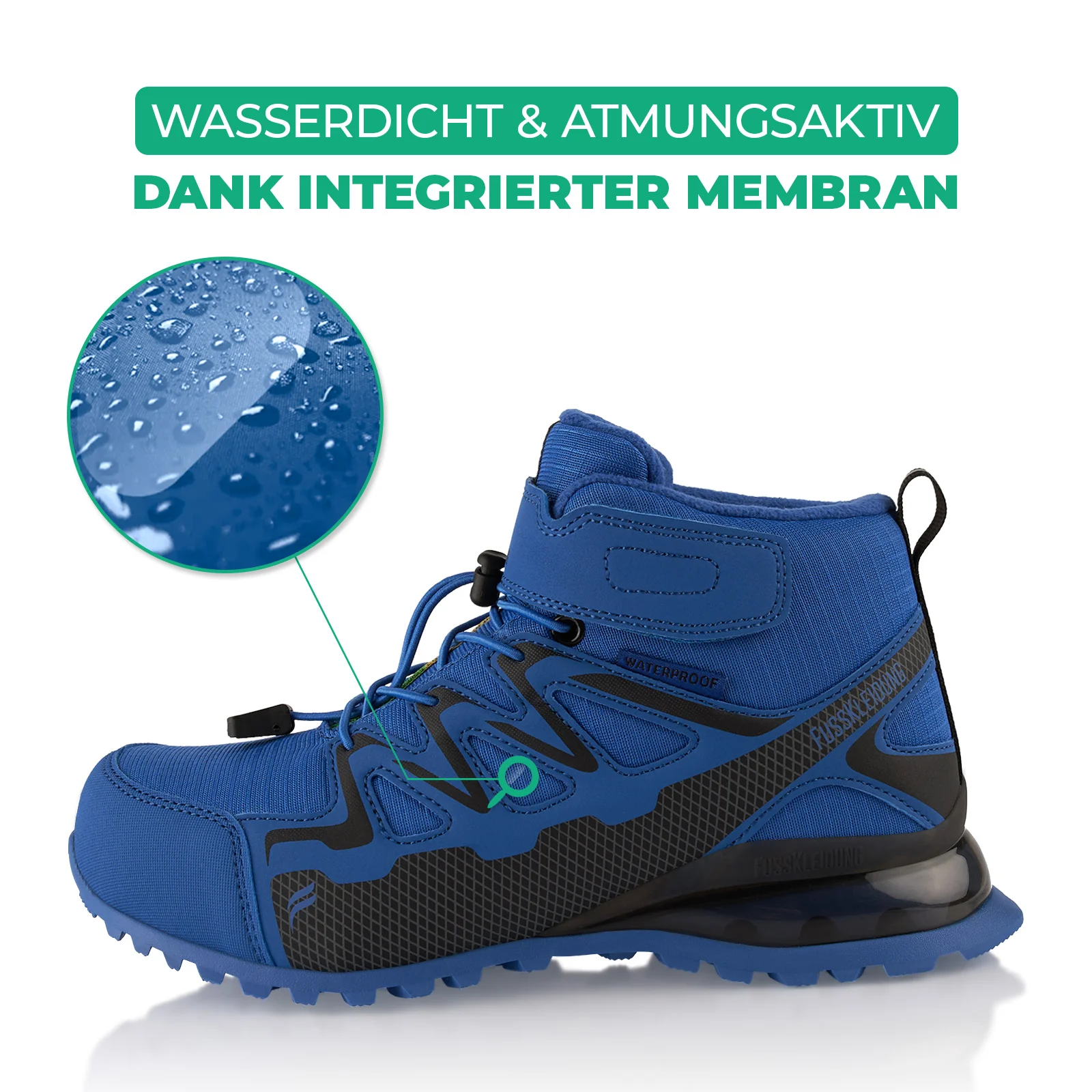 Winterstiefel Wasserdichte Warm Gefütterte Wanderschuhe - Image 2