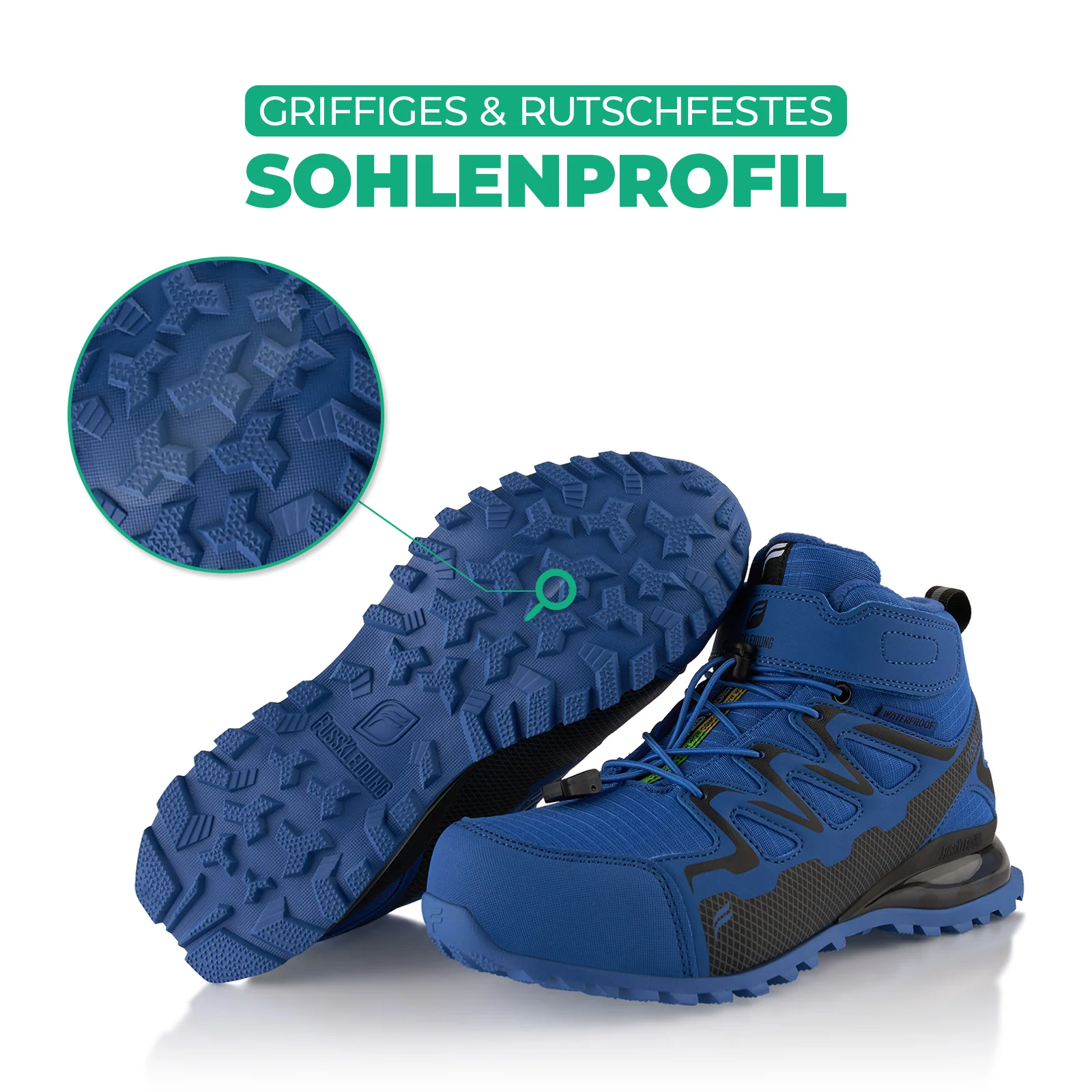Winterstiefel Wasserdichte Warm Gefütterte Wanderschuhe - Image 6
