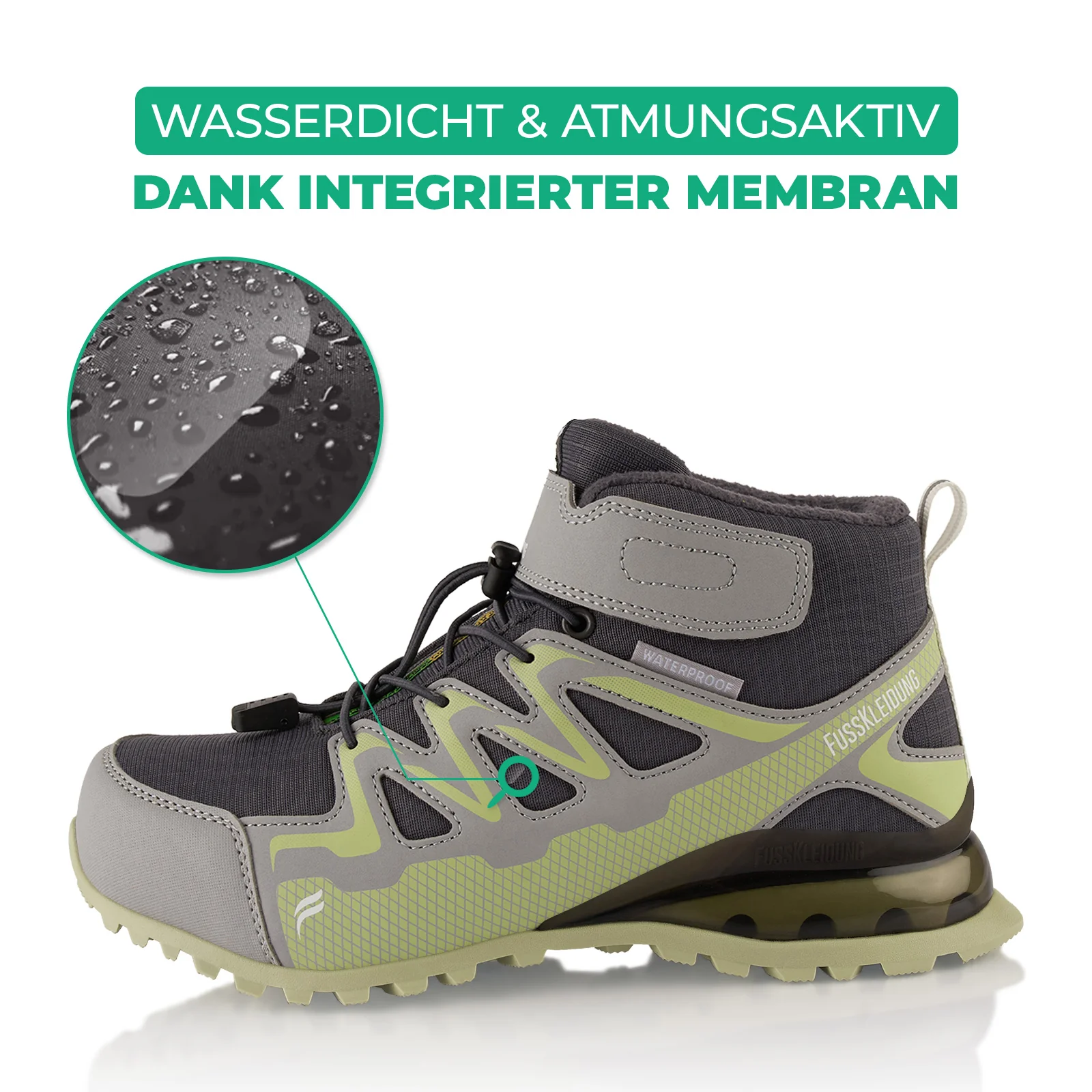Winterstiefel Wasserdichte Warm Gefütterte Wanderschuhe - Image 2