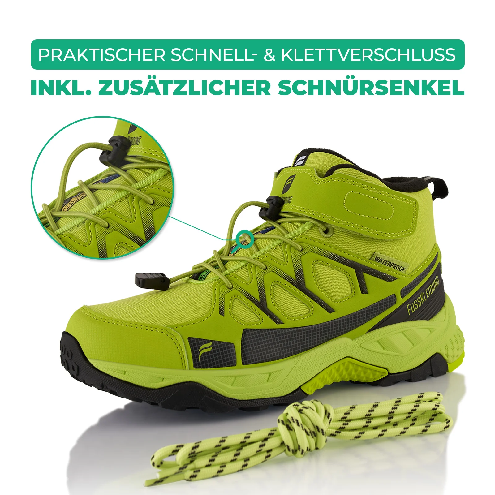 Winterstiefel Wasserdichte Warm Gefütterte Wanderschuhe - Image 4