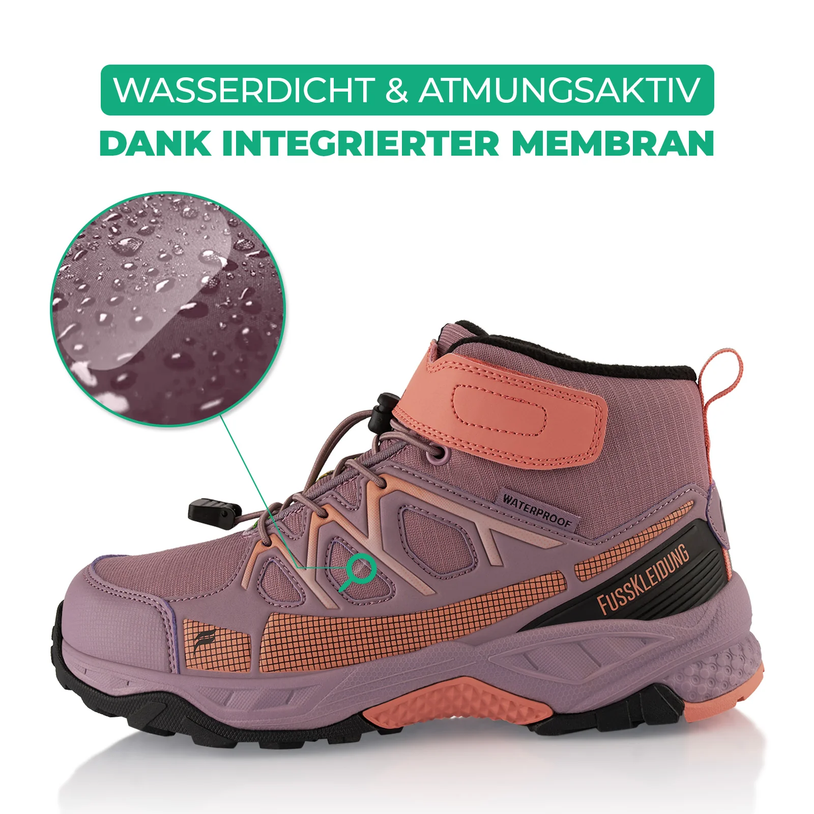 Winterstiefel Wasserdichte Warm Gefütterte Wanderschuhe - Image 2