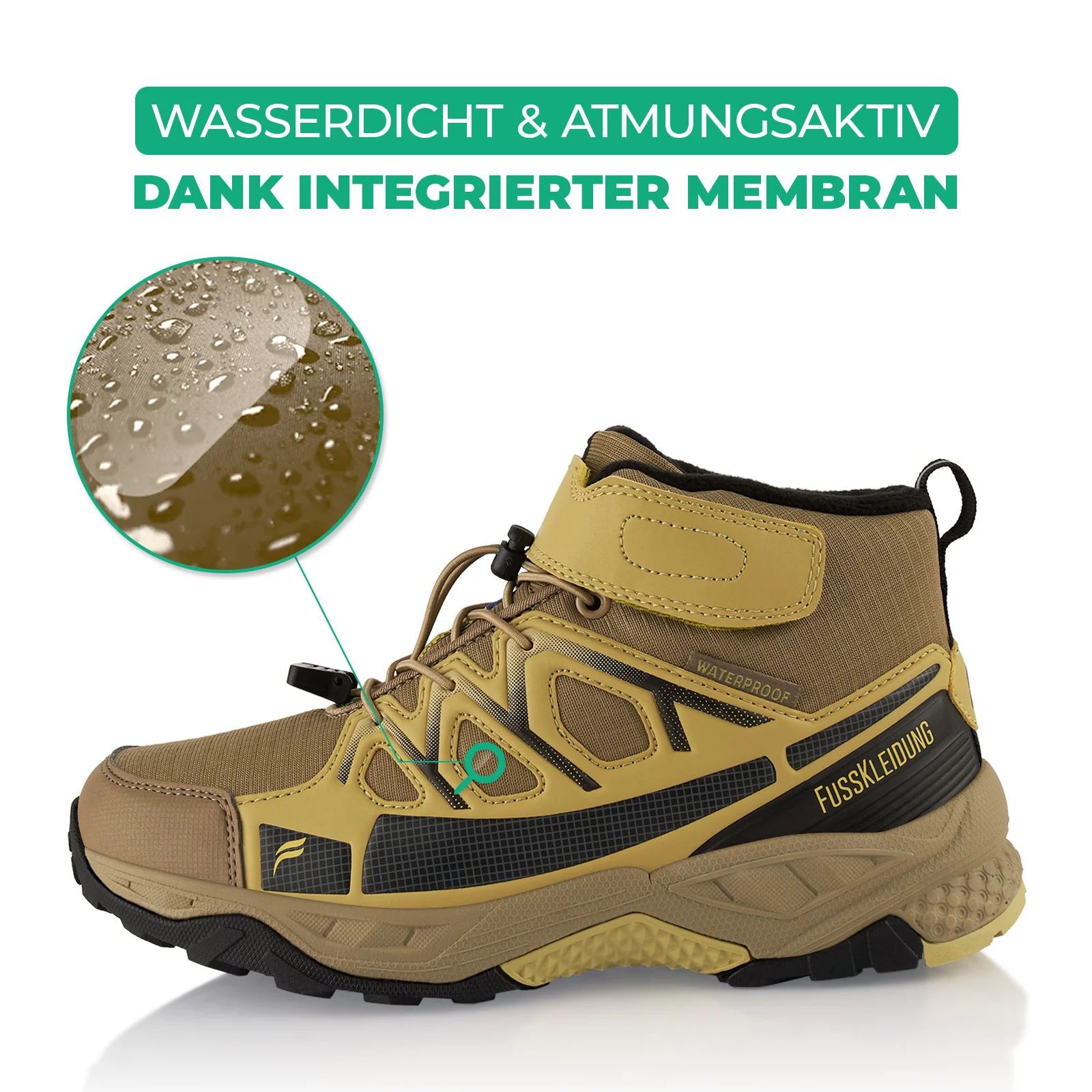 Winterstiefel Wasserdichte Warm Gefütterte Wanderschuhe - Image 2