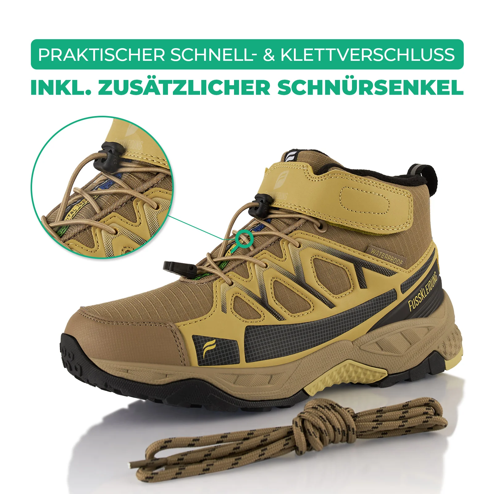 Winterstiefel Wasserdichte Warm Gefütterte Wanderschuhe - Image 4