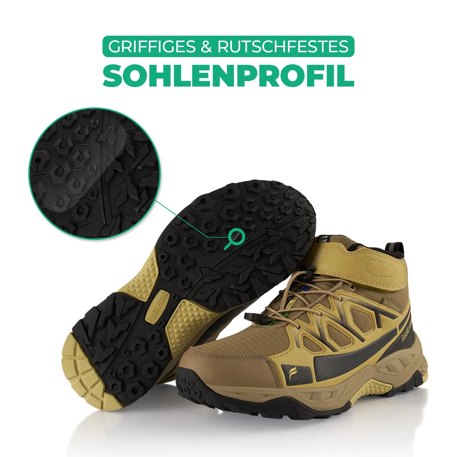 Winterstiefel Wasserdichte Warm Gefütterte Wanderschuhe - Image 6