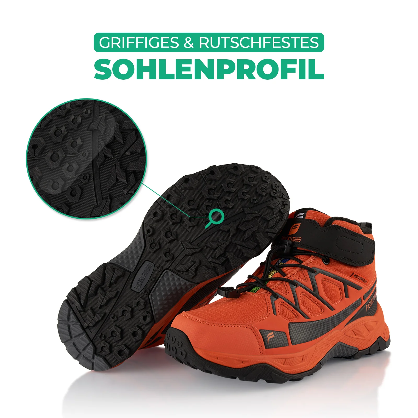 Winterstiefel Wasserdichte Warm Gefütterte Wanderschuhe - Image 6
