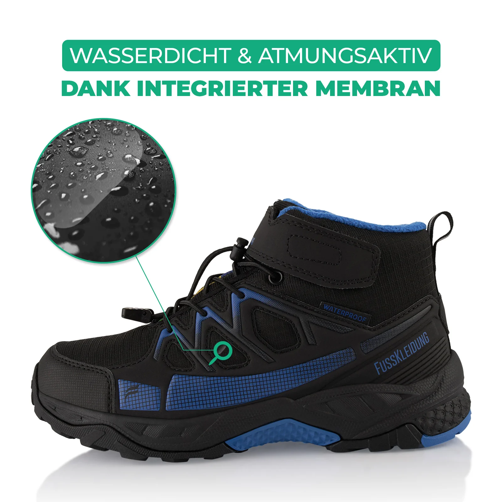 Winterstiefel Wasserdichte Warm Gefütterte Wanderschuhe - Image 2
