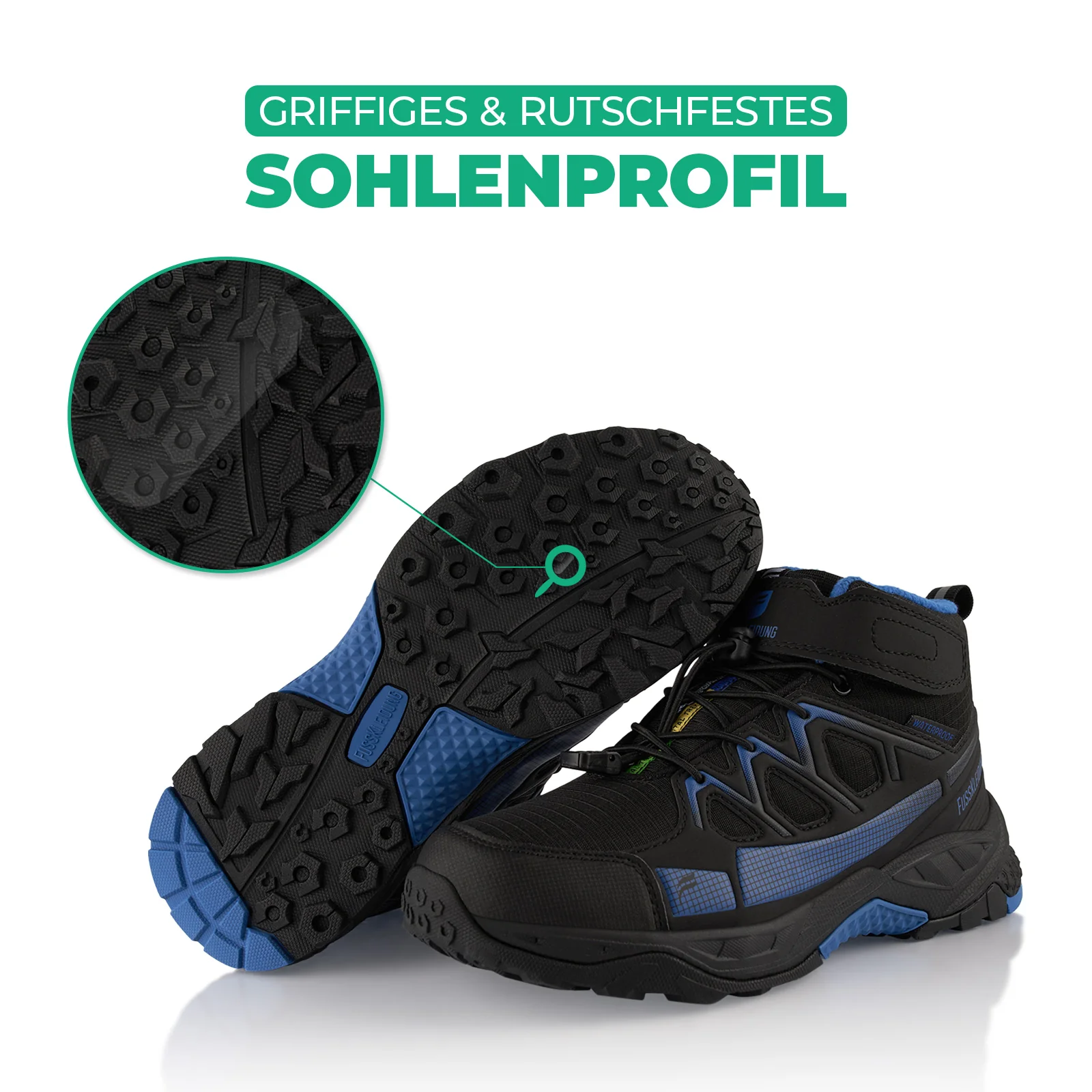 Winterstiefel Wasserdichte Warm Gefütterte Wanderschuhe - Image 6