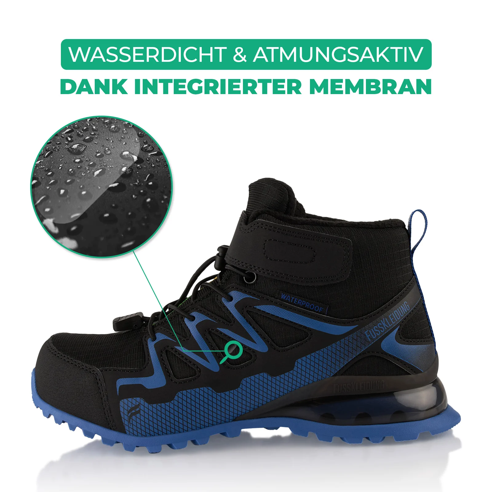 Winterstiefel Wasserdichte Warm Gefütterte Wanderschuhe - Image 2