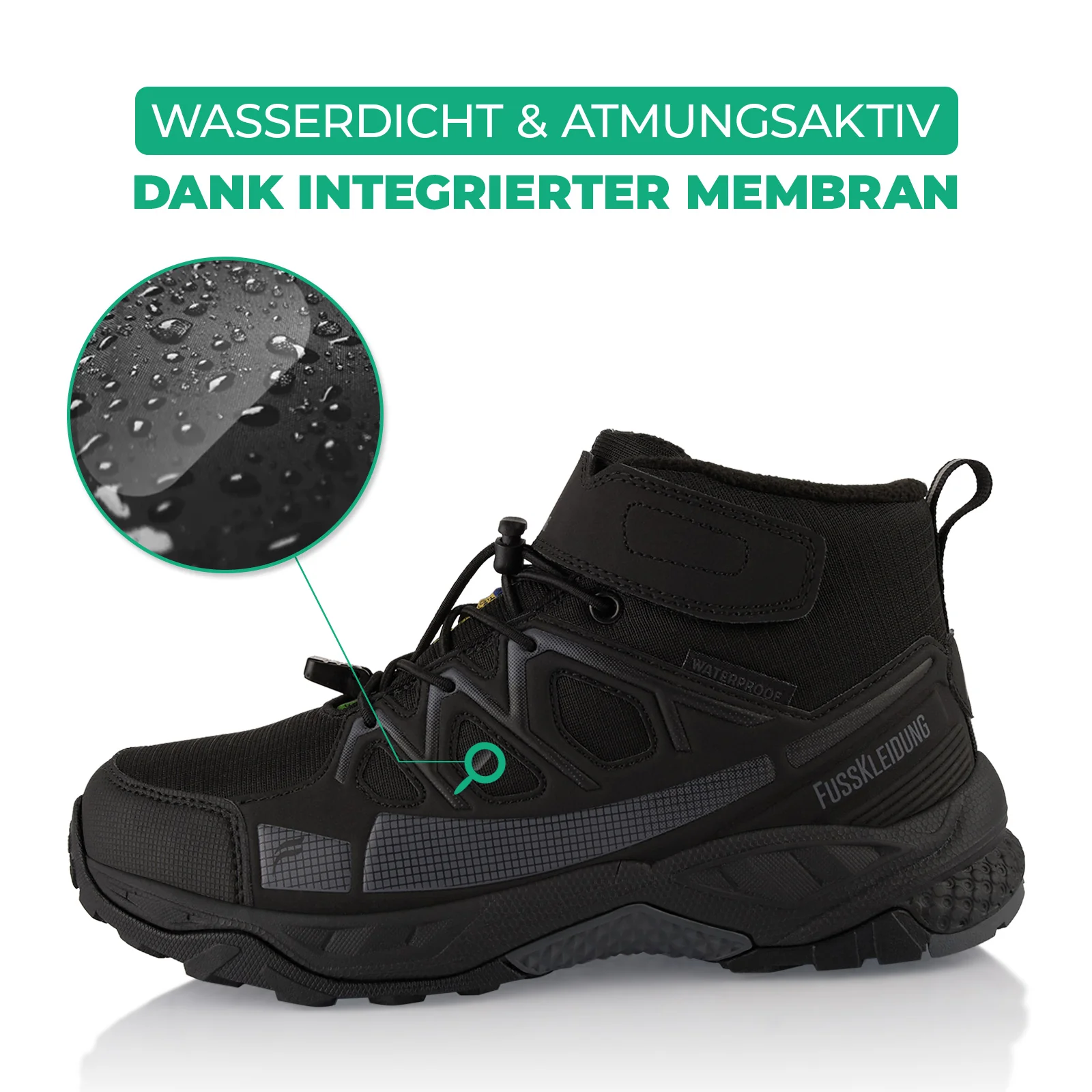 Winterstiefel Wasserdichte Warm Gefütterte Wanderschuhe - Image 2