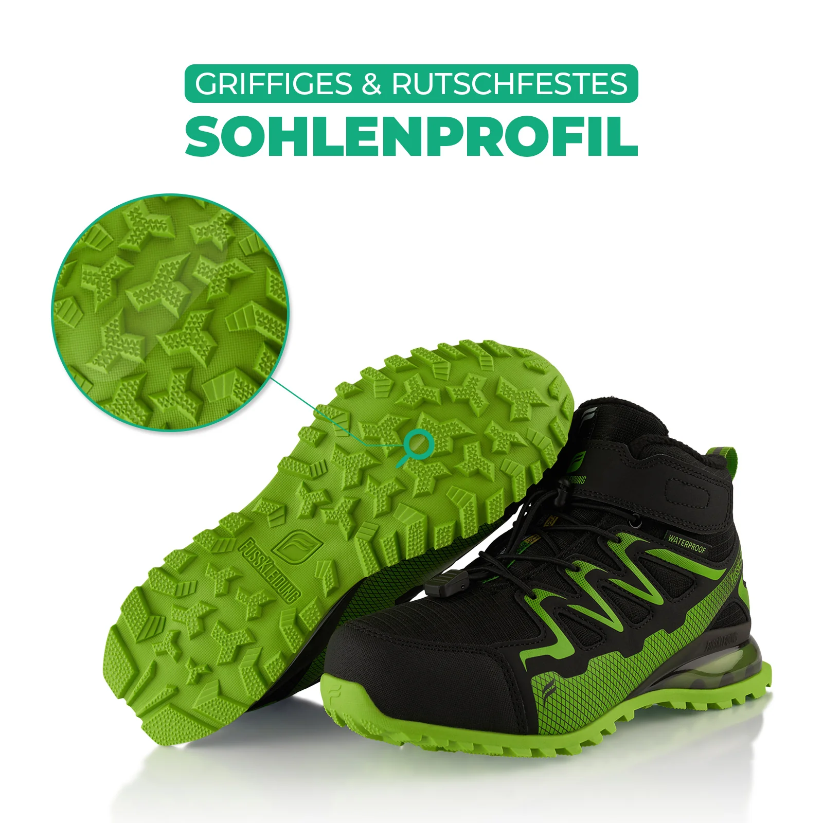 Winterstiefel Wasserdichte Warm Gefütterte Wanderschuhe - Image 6