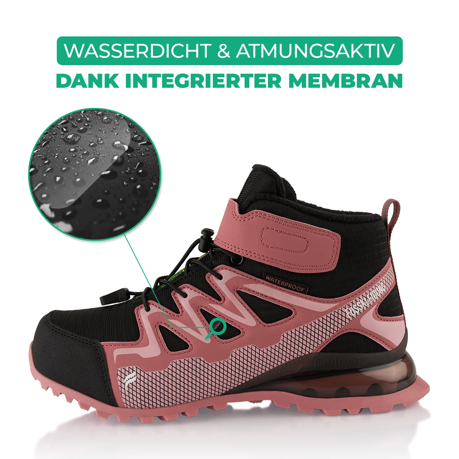 Winterstiefel Wasserdichte Warm Gefütterte Wanderschuhe - Image 2