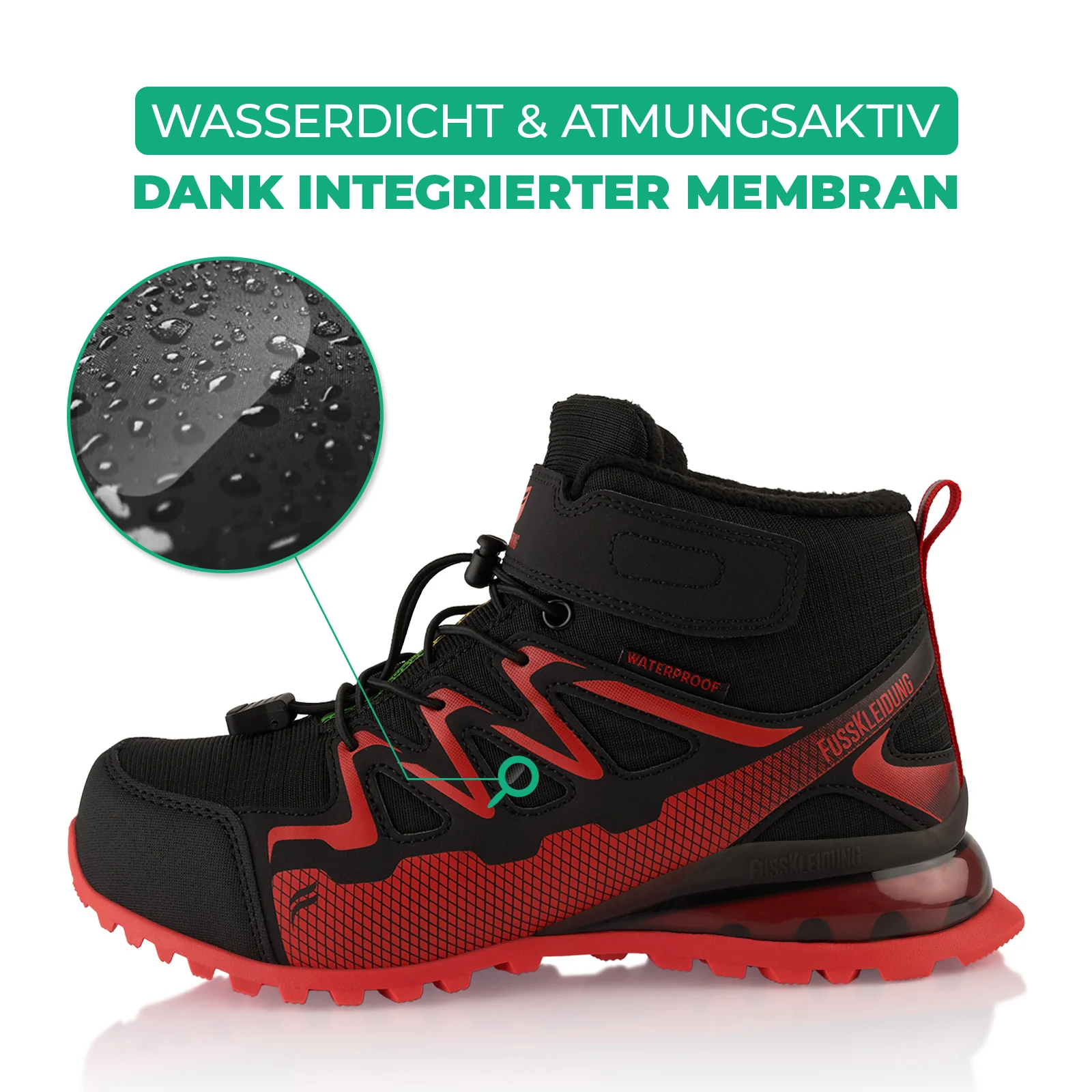 Winterstiefel Wasserdichte Warm Gefütterte Wanderschuhe - Image 2