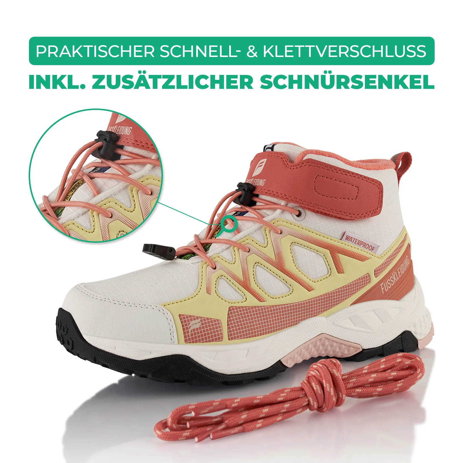 Winterstiefel Wasserdichte Warm Gefütterte Wanderschuhe - Image 4