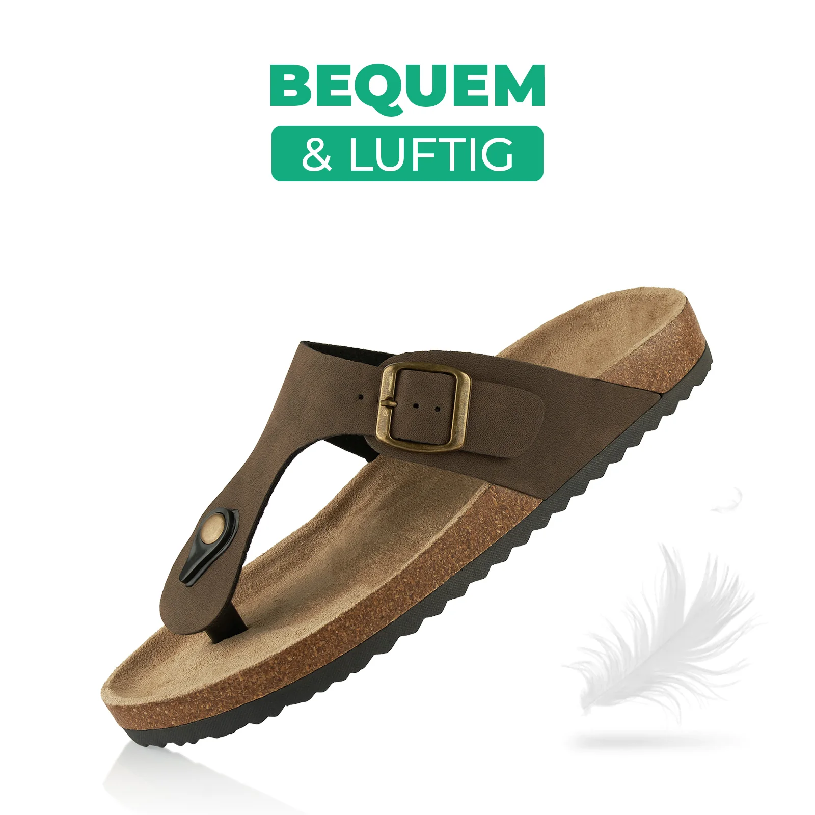 Zehentrenner mit Kork-Fußbett - Image 3
