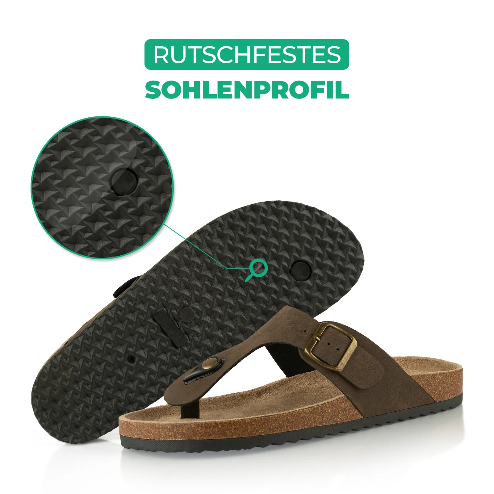 Zehentrenner mit Kork-Fußbett - Image 4