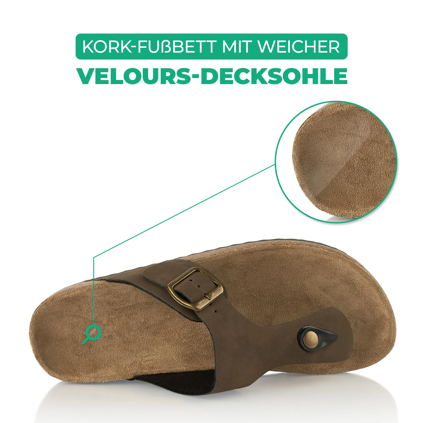 Zehentrenner mit Kork-Fußbett - Image 5