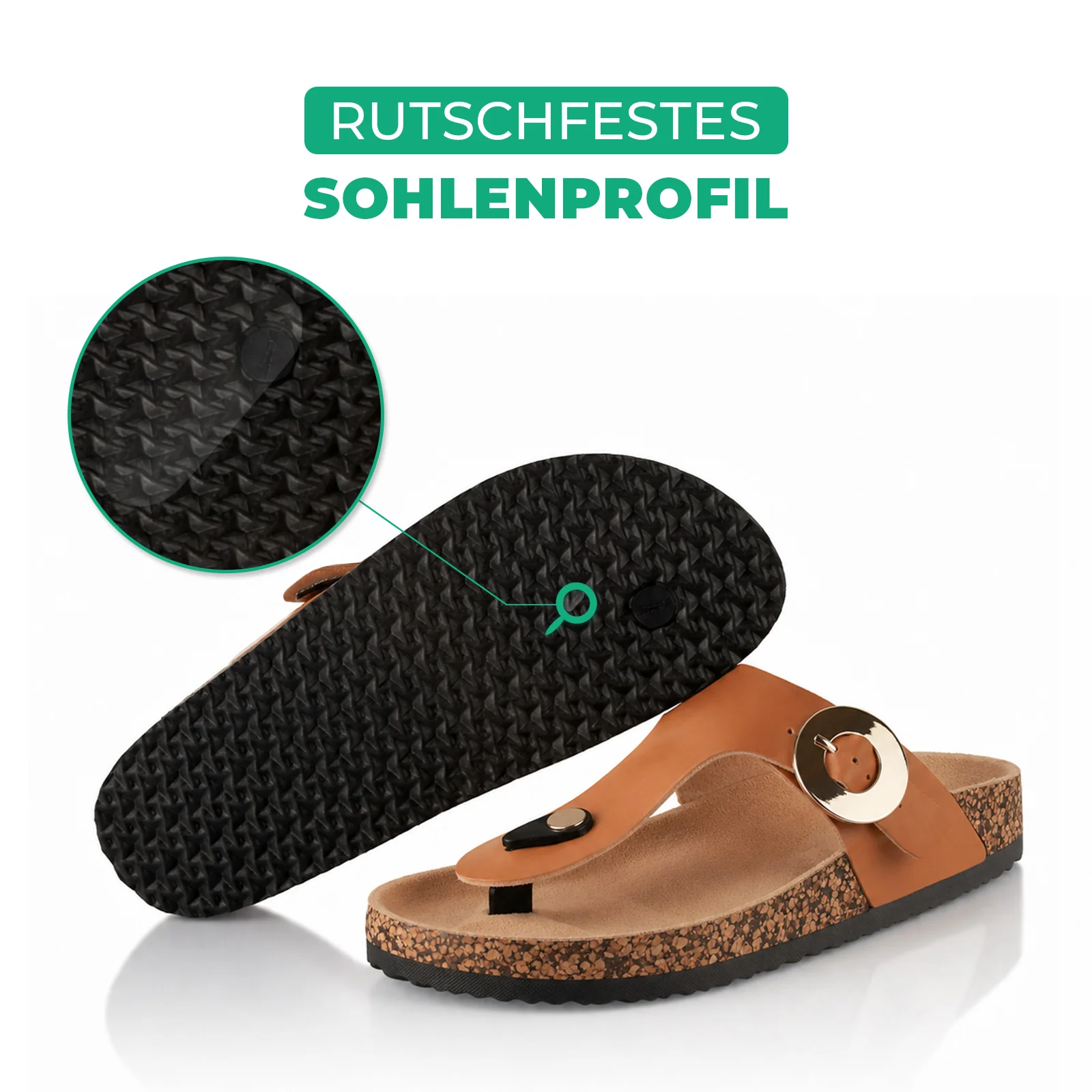 Zehentrenner mit Kork-Fußbett - Image 4