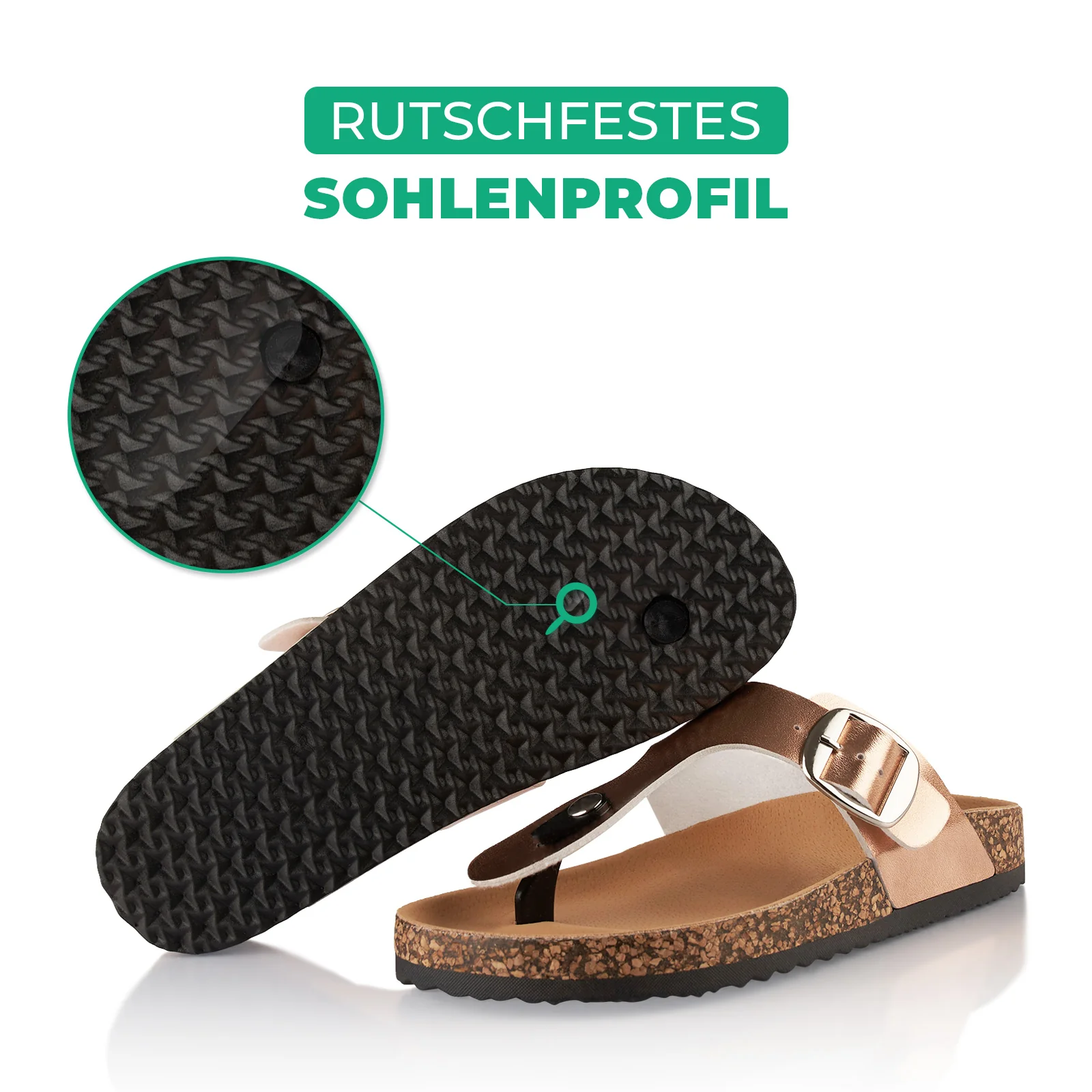 Zehentrenner mit Kork-Fußbett - Image 4
