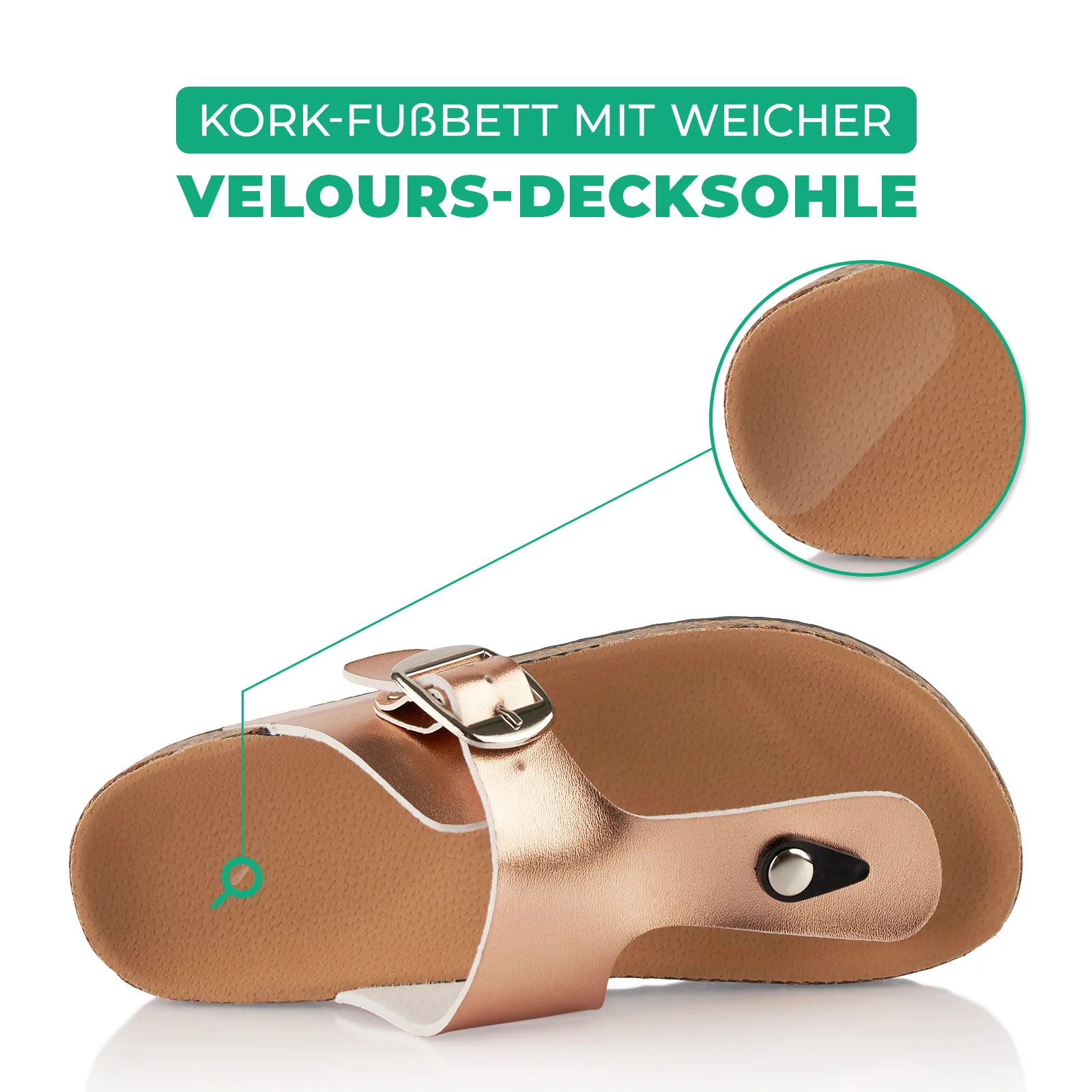 Zehentrenner mit Kork-Fußbett - Image 5