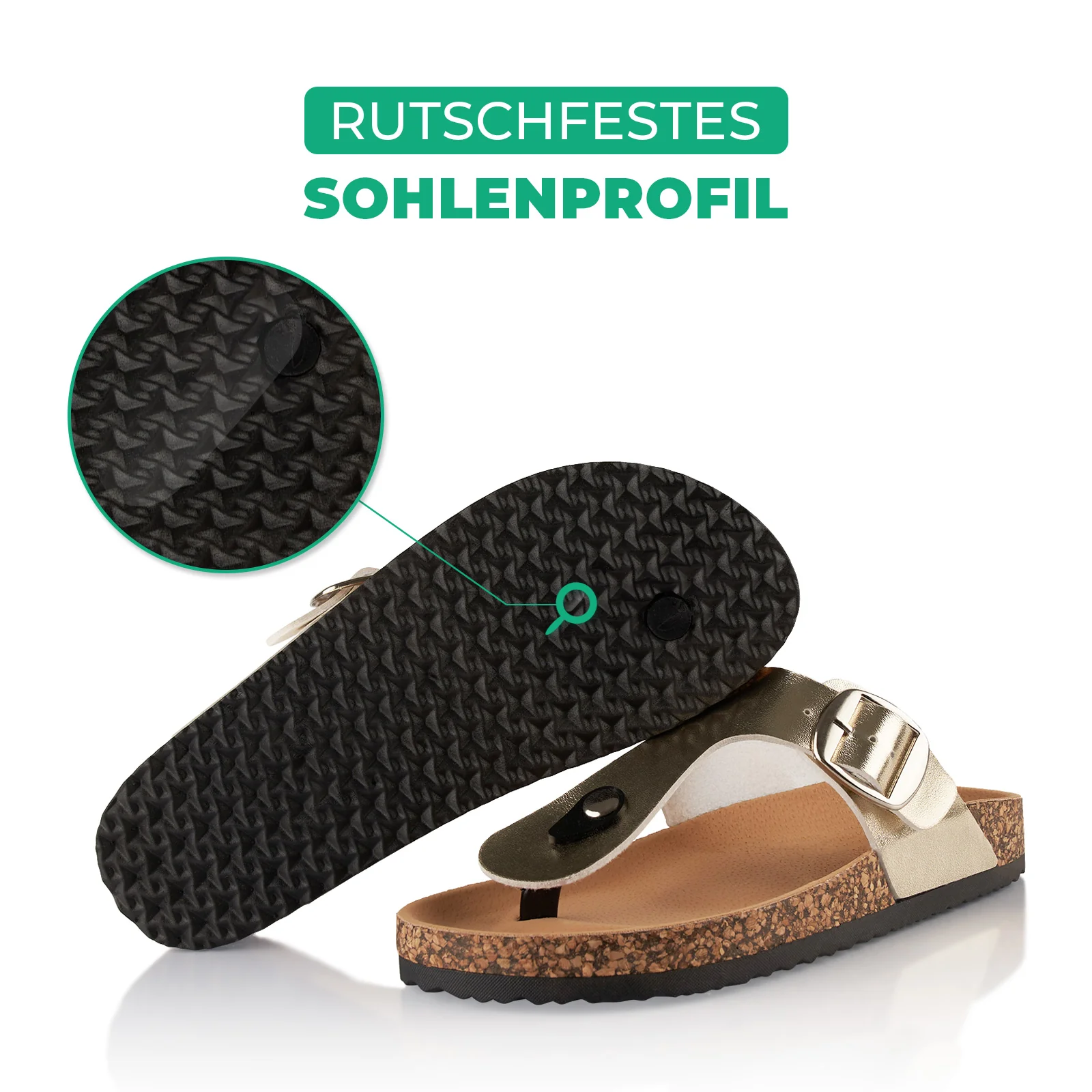 Zehentrenner mit Kork-Fußbett - Image 4