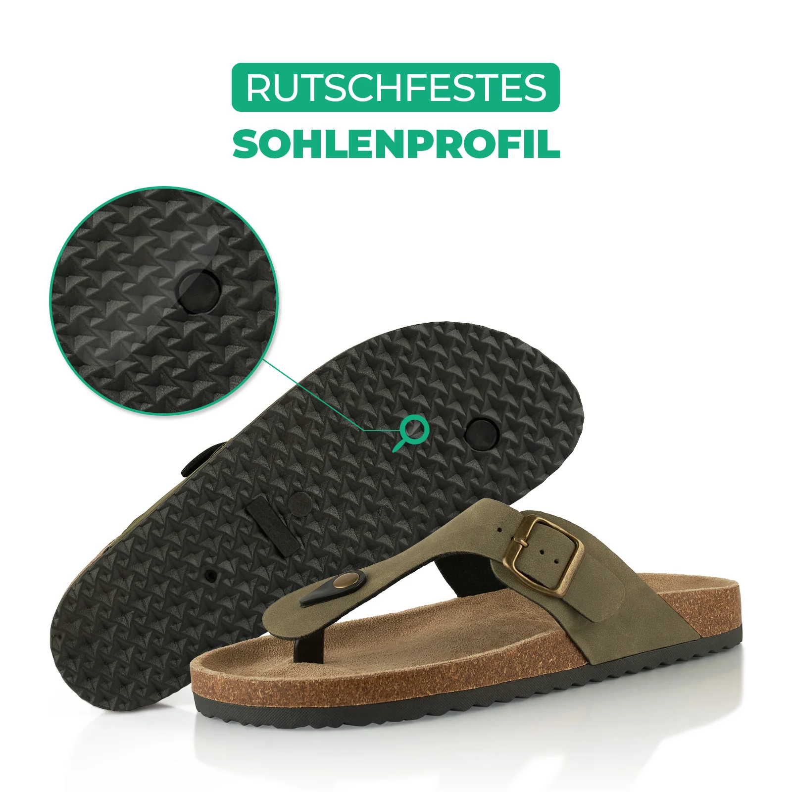 Zehentrenner mit Kork-Fußbett - Image 4