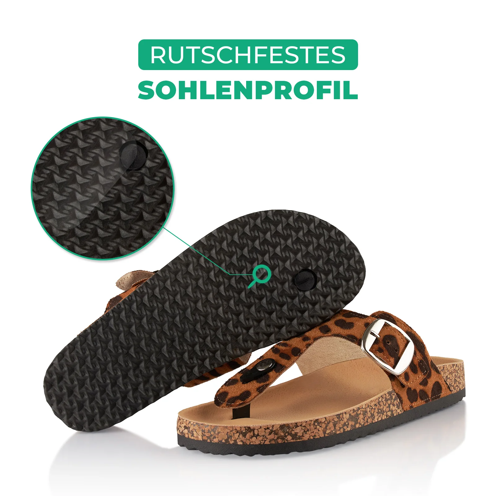 Zehentrenner mit Kork-Fußbett - Image 4
