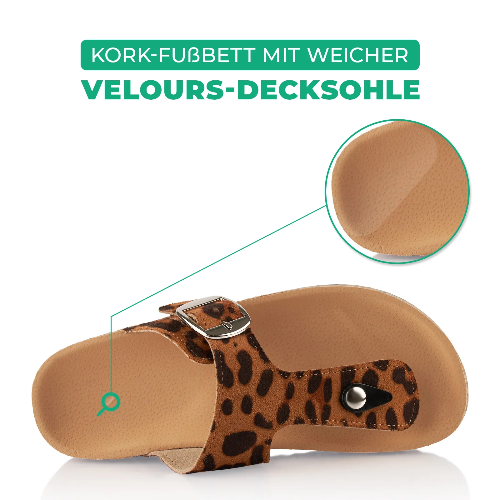 Zehentrenner mit Kork-Fußbett - Image 5